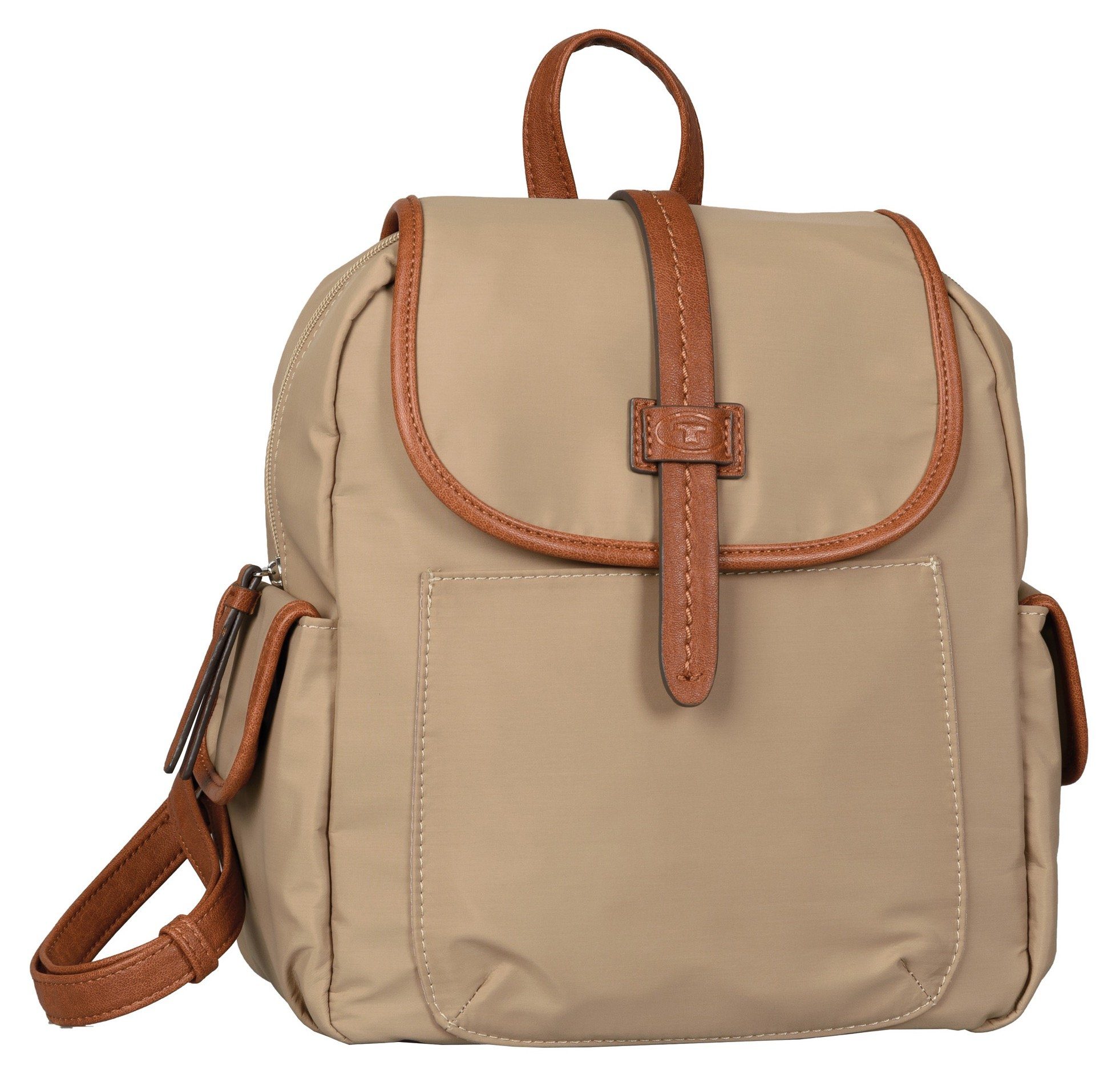 beige Cityrucksack Backpack REVA M TOM TAILOR