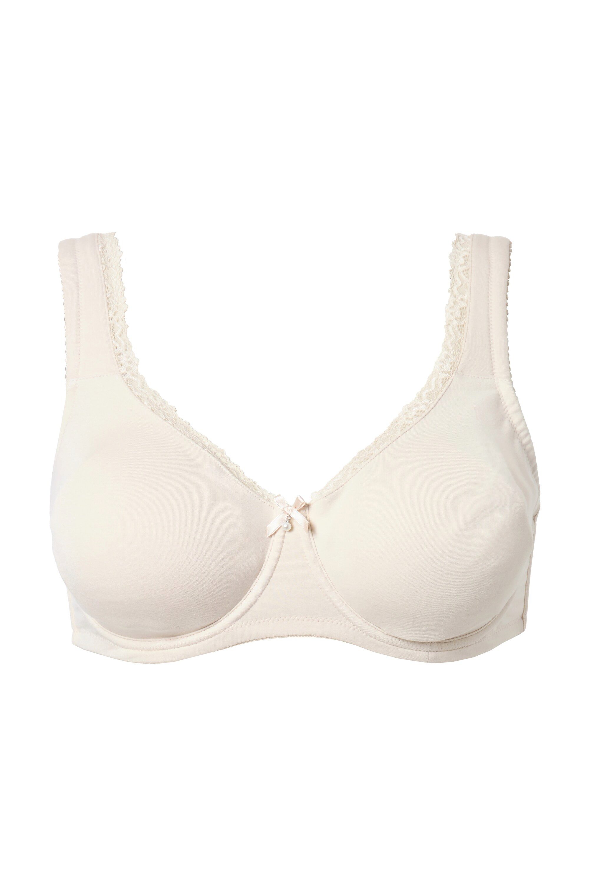 Ulla Popken Bügel-BH Bügel-BH Spitzenkante