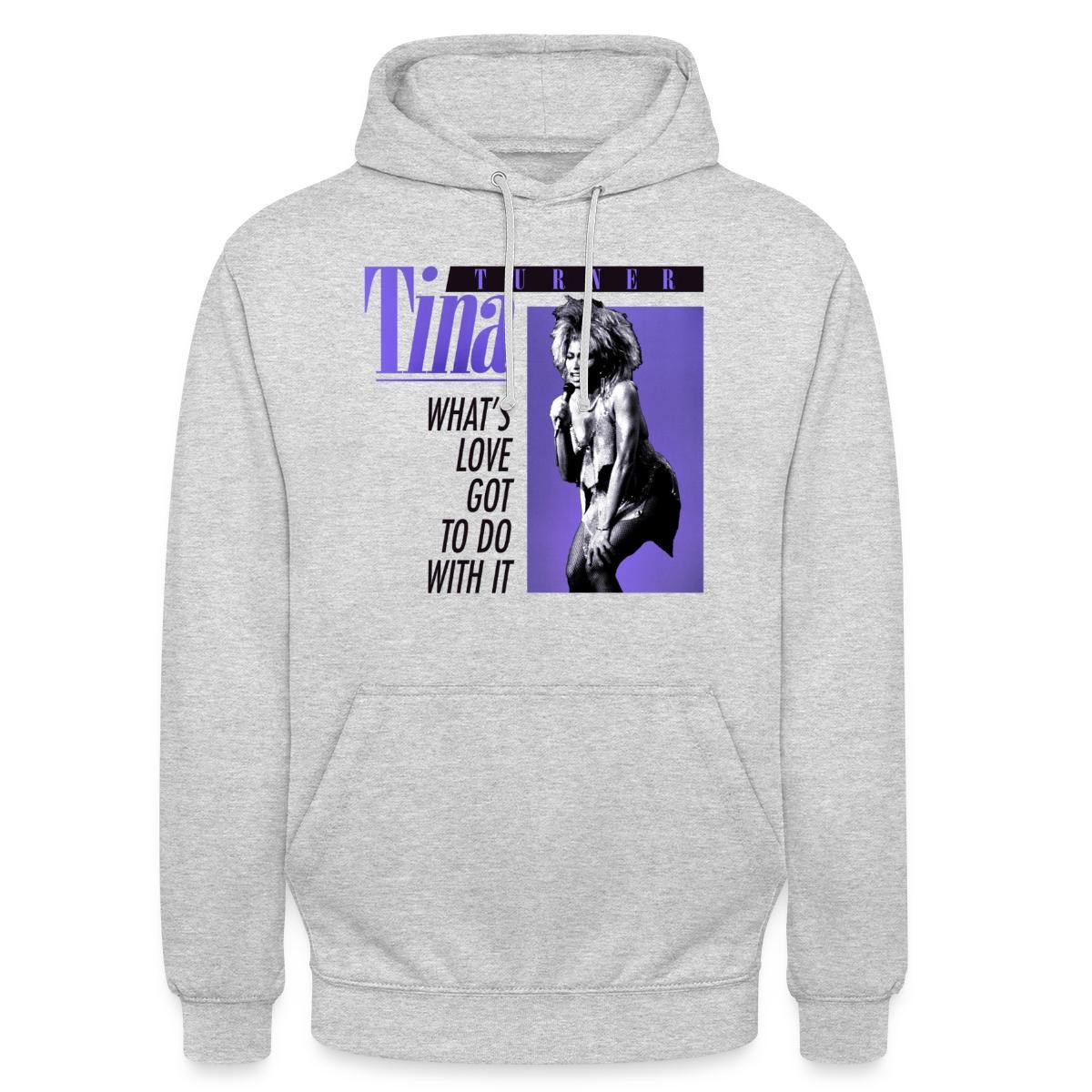 Spreadshirt Hoodie Tina Turner What's Love Got To Do With It Unisex Hoodie (1-tlg)