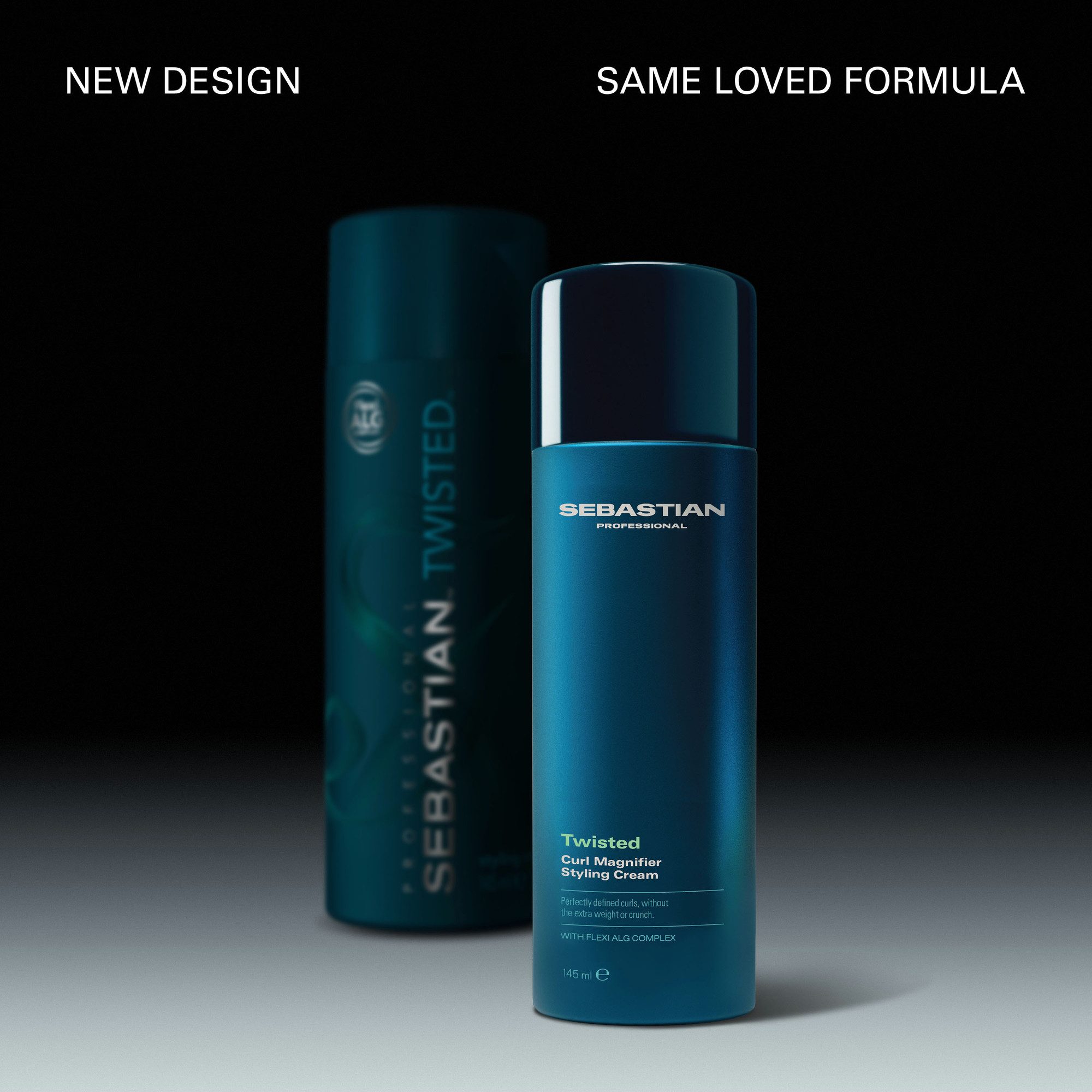 Sebastian Professional Haarcreme Twisted Cream, mit cremiger Textur, für das Styling von Locken, gegen Frizz