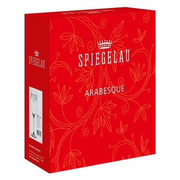 SPIEGELAU Rotweinglas Arabesque Bordeauxgläser 810 ml 2er Set, Glas