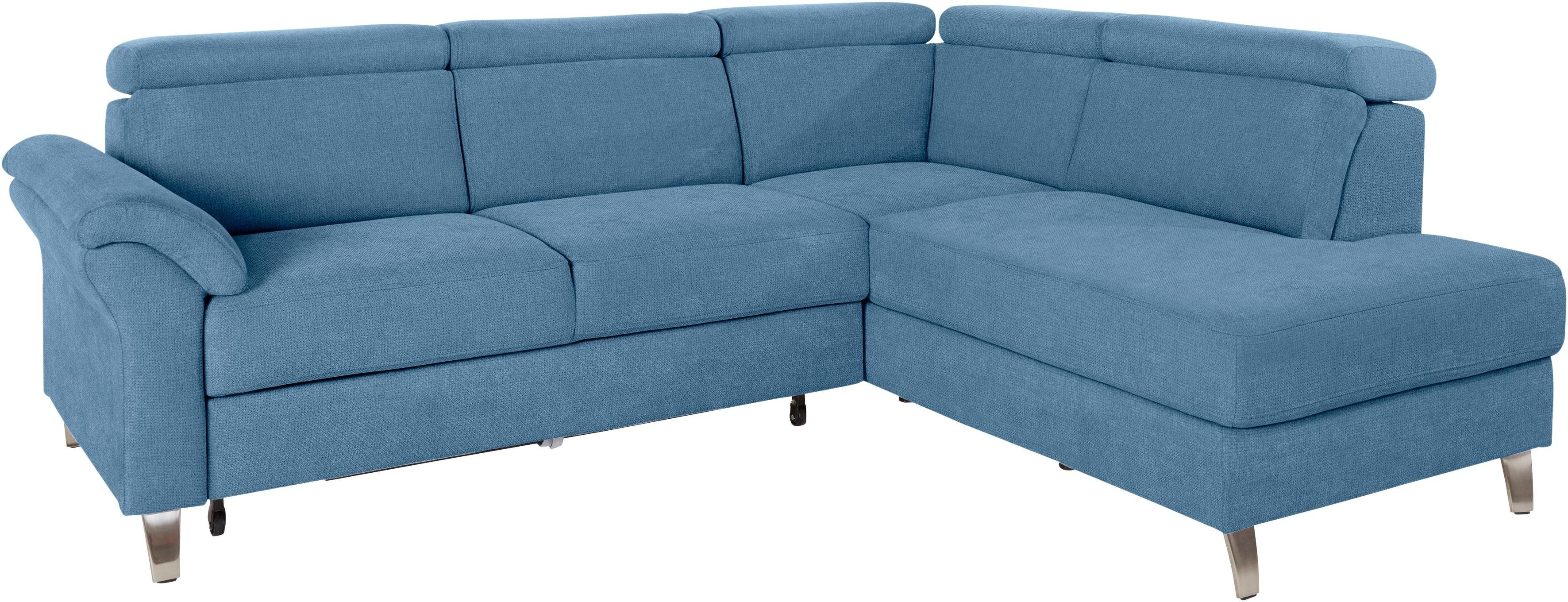 sit&more Ecksofa Arngast L-Form, inklusive Kopfteilverstellung günstig online kaufen