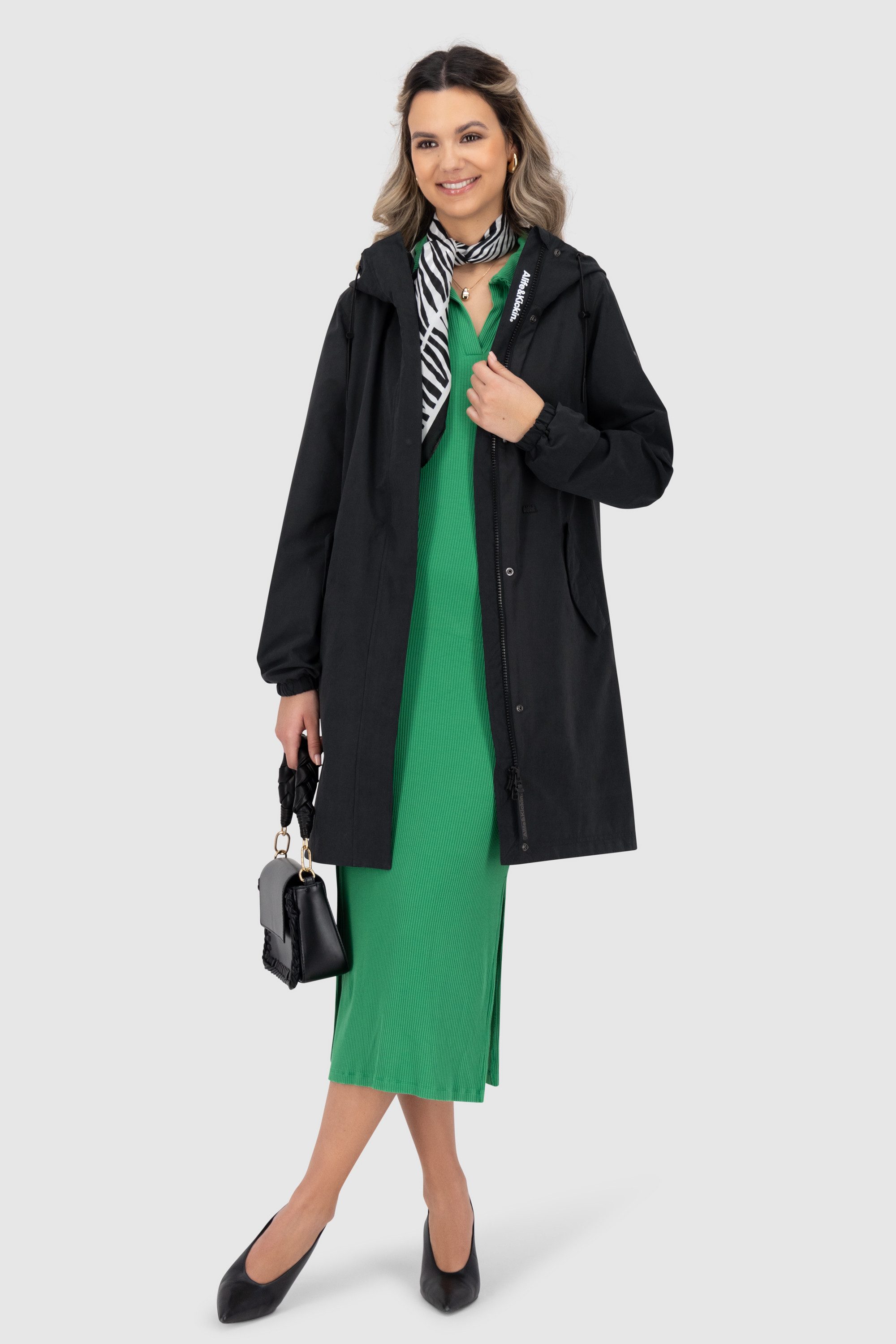 Alife & Kickin Parka FrizziAKA mit Kapuze und Klappentaschen