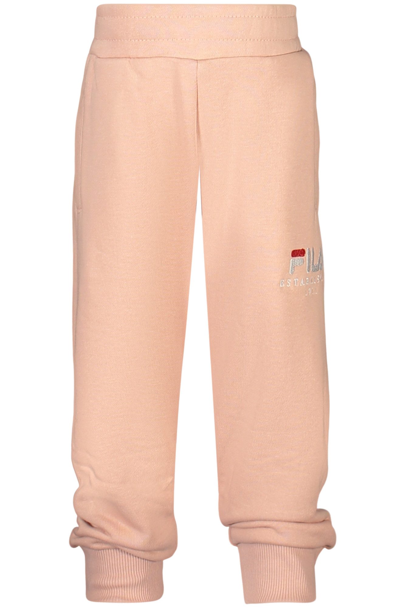 Fila 5-Pocket-Hose Lange Kinder-Trainingshose Rosa - Regular Fit, Bio-Baumwolle, Komfort
