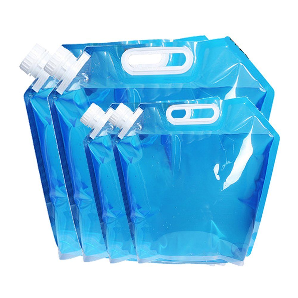 Faltbar Wassersäcke 4 Kanister Tasche Stücke GelldG Wasserkanister Faltbare