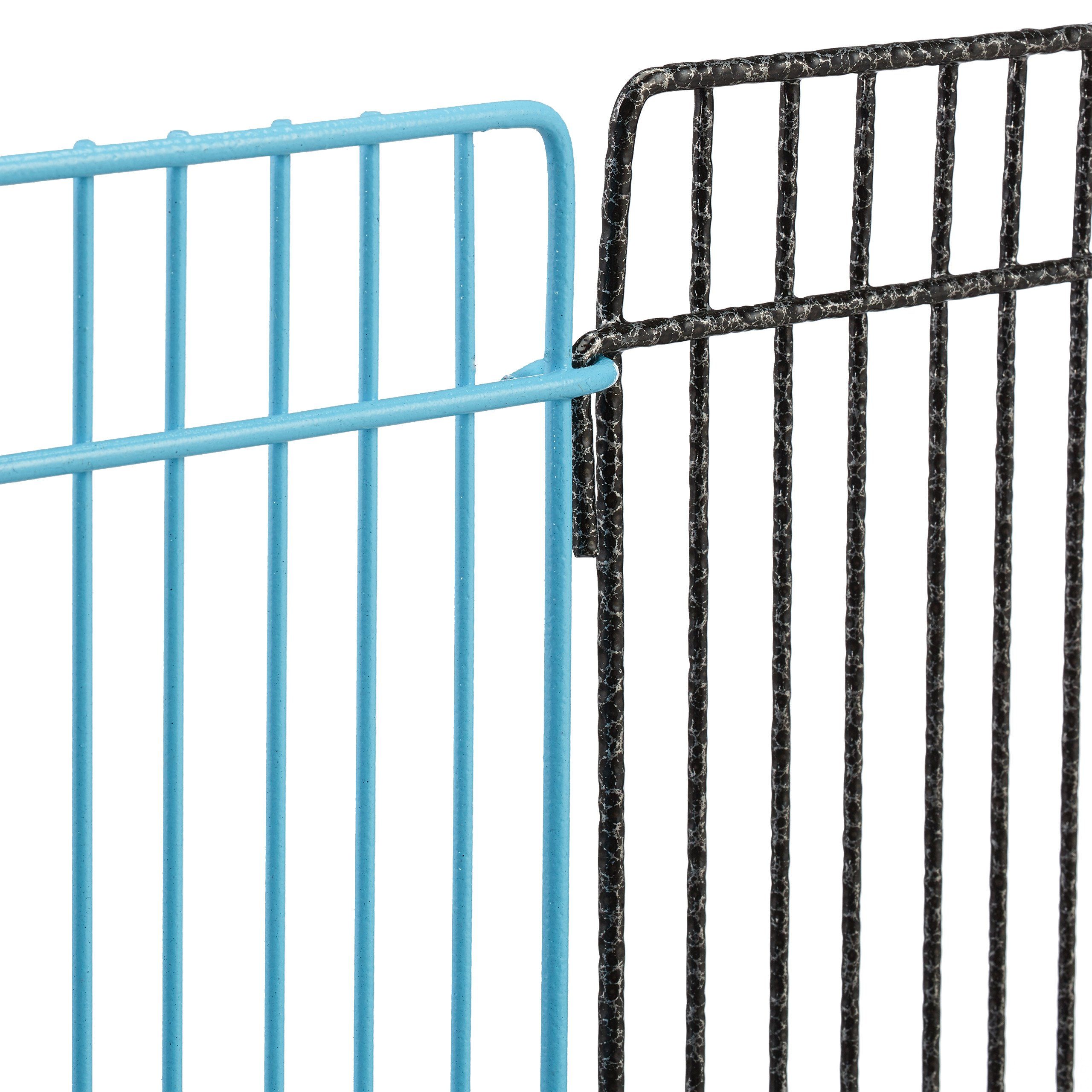 relaxdays Freigehege Freilaufgehege Kleintiere mehrfarbig