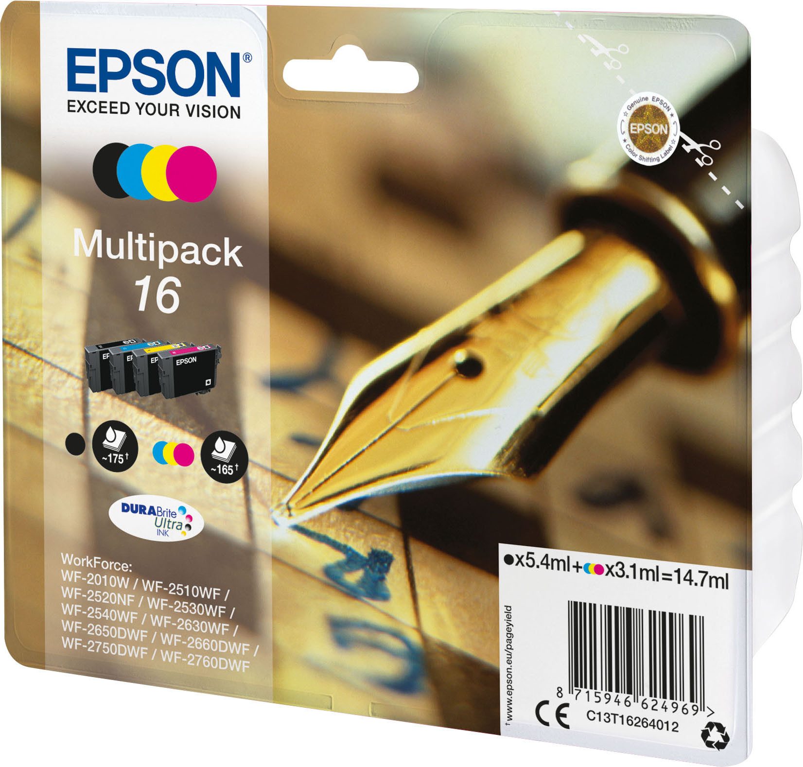 Epson Epson 16 Tintenpatrone (original Druckerpatrone)