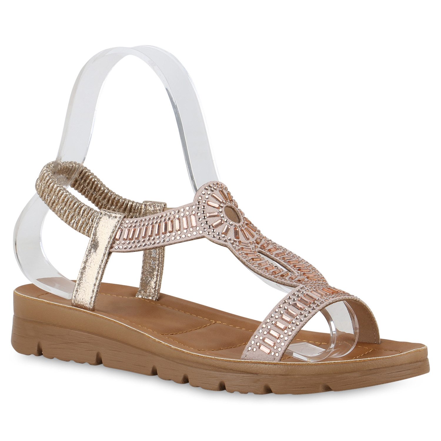 VAN HILL 840987 Riemchensandalette Schuhe