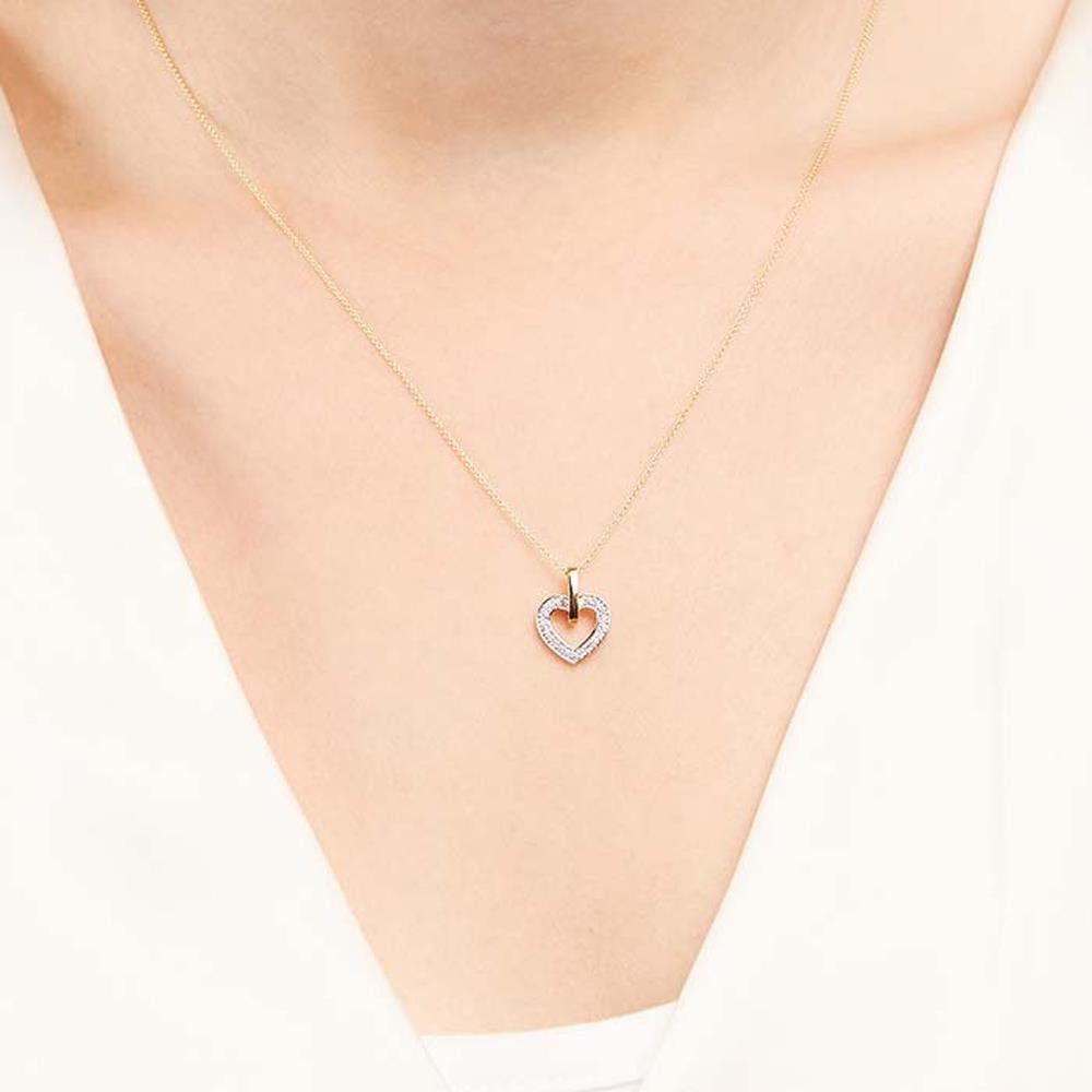 Unique Kettenanhänger Diamantanhänger ...