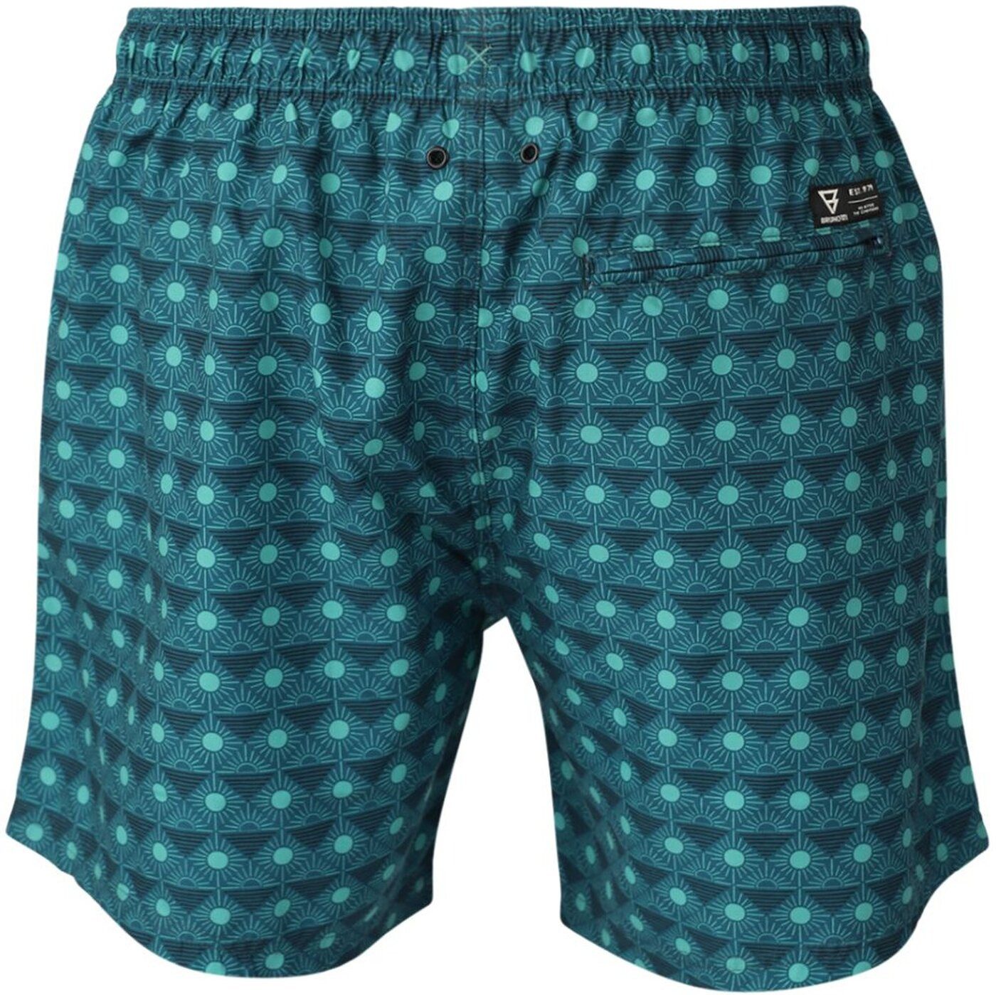 Brunotti Badeshorts Cester-Mini Men Swim Shorts Memories Of The Sun Fuel Green
