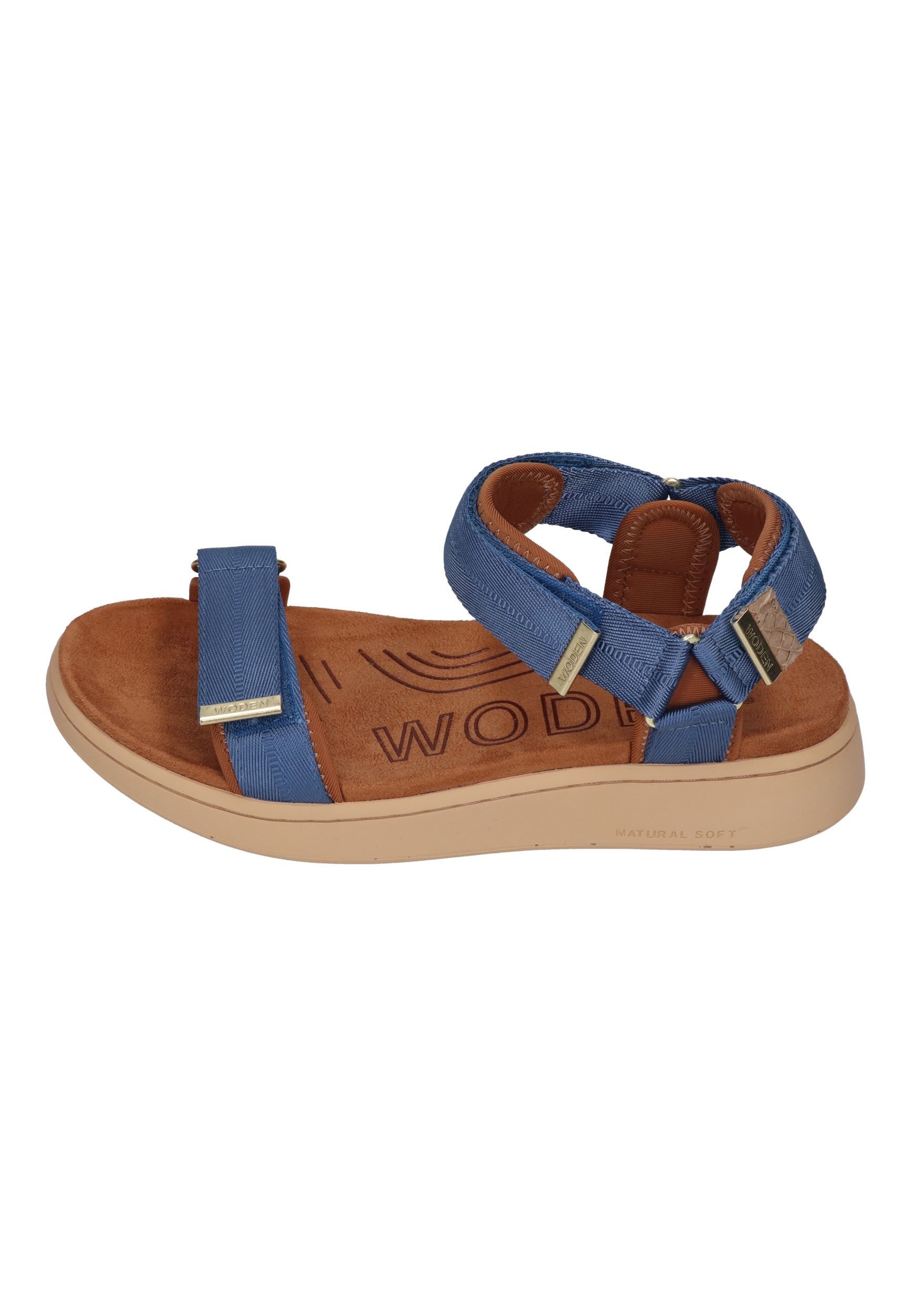 WODEN LINE WL926 Sandale Old Denim