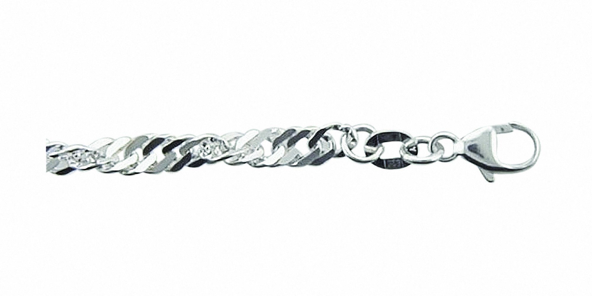 Adelia´s Silberkette Damen 925 Silber Singapur günstig online kaufen