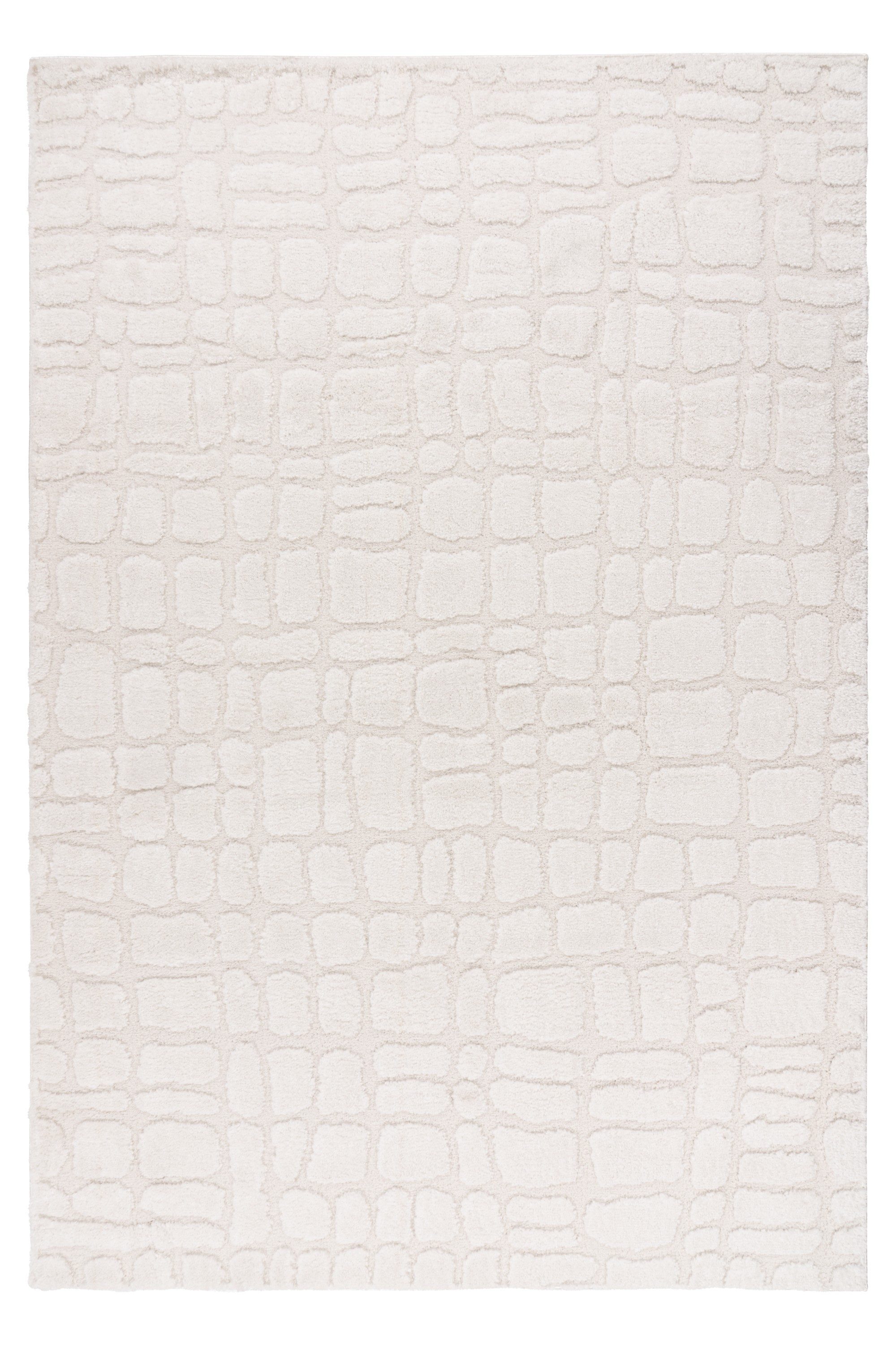 Kayoom Teppich Angel 125, rechteckig, Höhe: 20 mm, weicher Kurzflor, Wohnzimmer