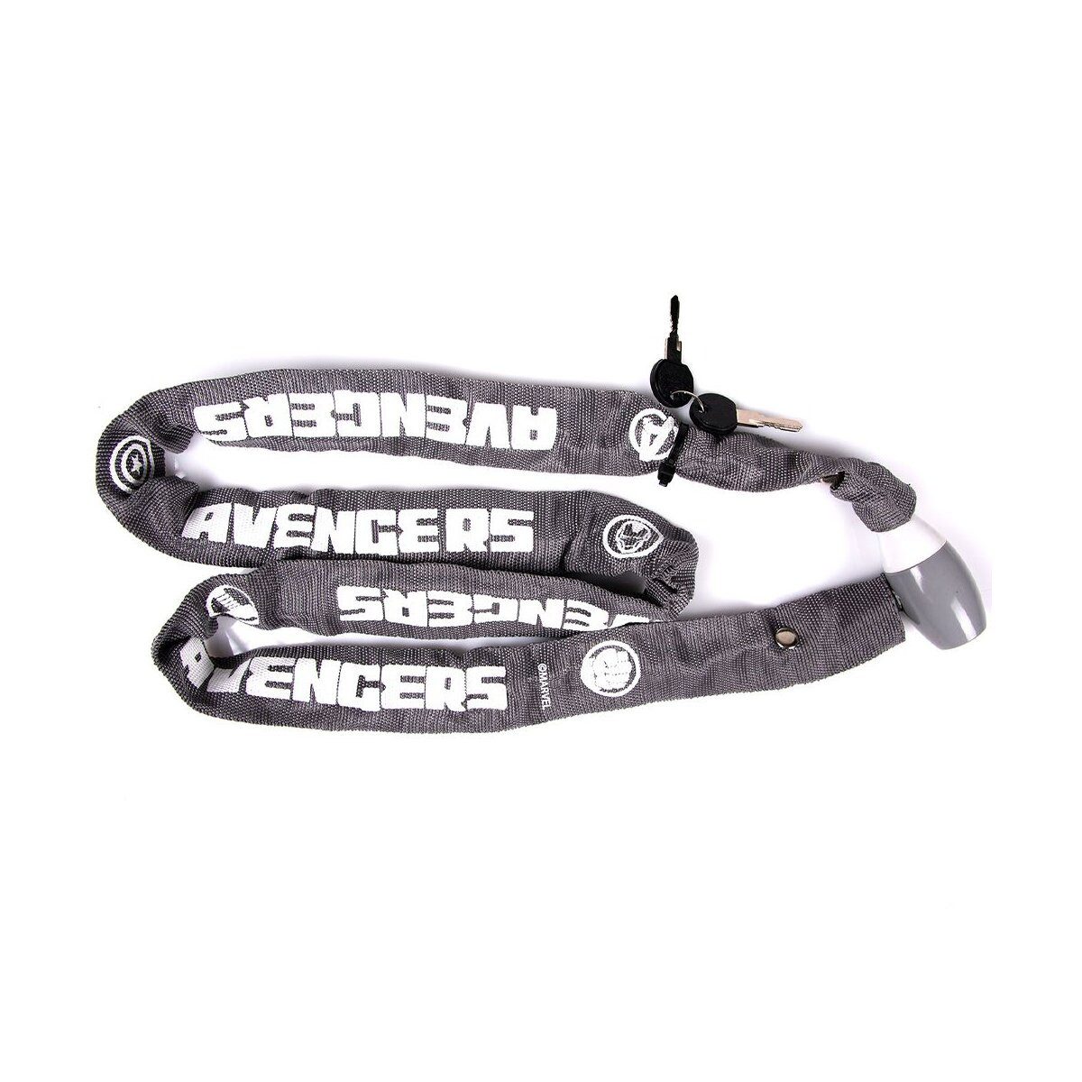 The AVENGERS Zahlenkabelschloss Avengers Kabelschloss für Fahrräder Superhelden Design