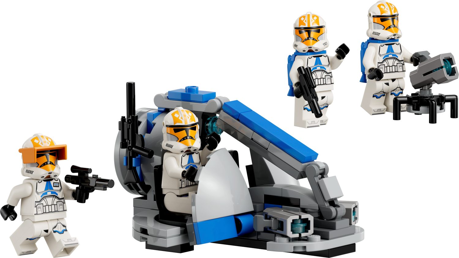 LEGO® Ahsokas Clone Trooper der 332 Kompanie Battle Pack Spielbausteine, (Set, 108 St., Unterhaltung)