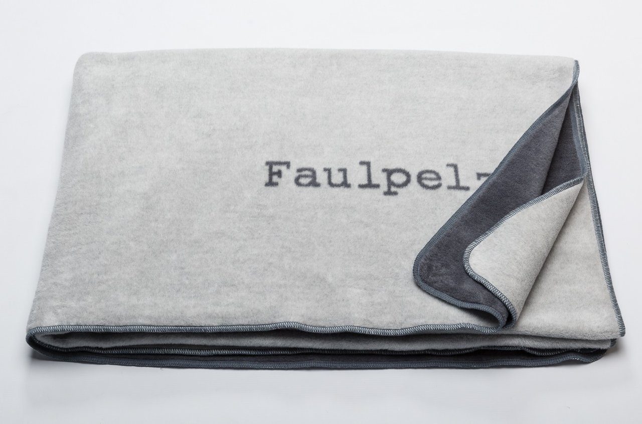 Wohndecke Verona 'Faulpelz' 150 x 200 cm, DAVID FUSSENEGGER günstig online kaufen