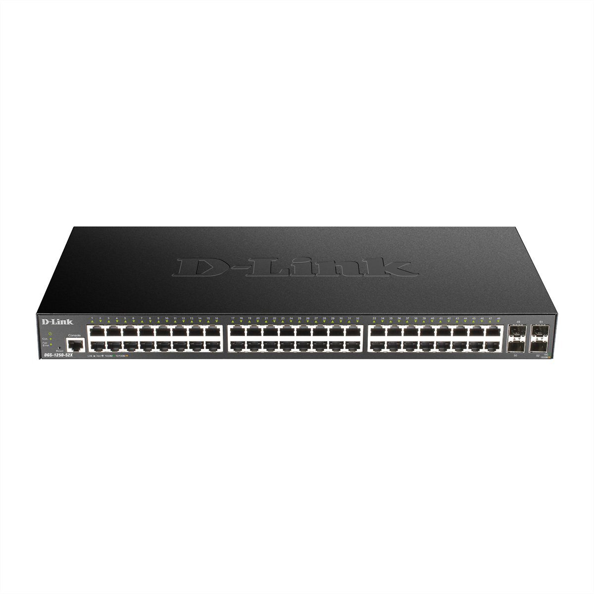 DGS-1250-52X Gigabit Switch 52-Port Smart Managed 4x 10G Netzwerk-Switch
