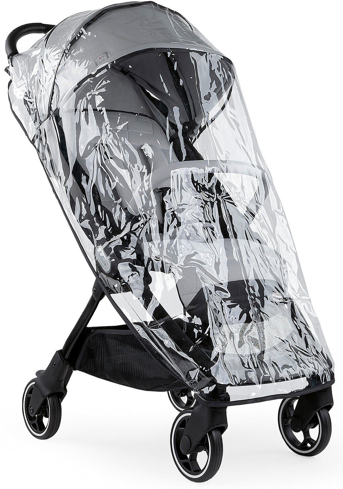 Chicco Sportbuggy We, Cool Grey, mit Regenschutz und Transporttasche