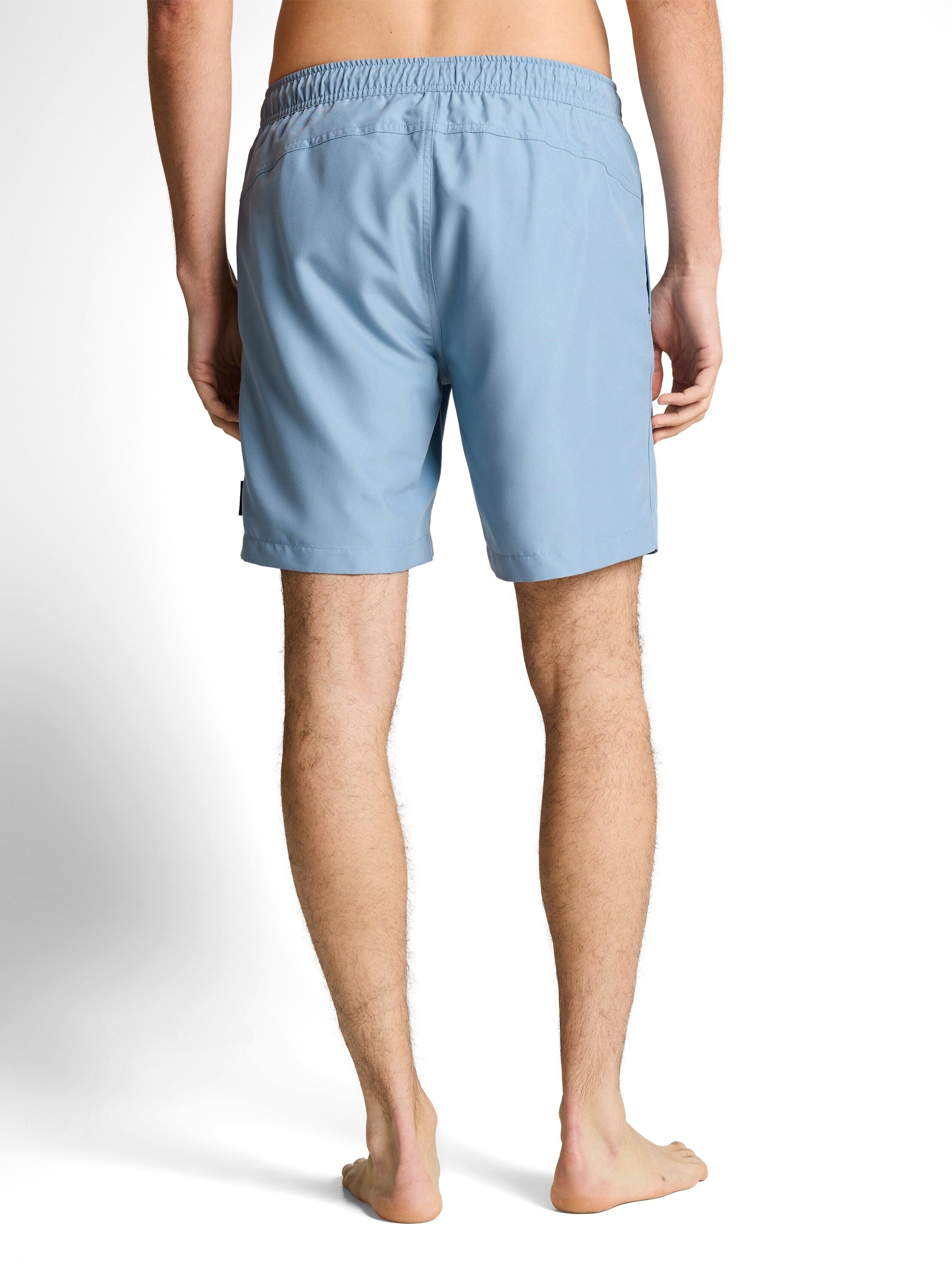 TOM TAILOR Badeshorts unifarben, mit Gummizug und Kordel