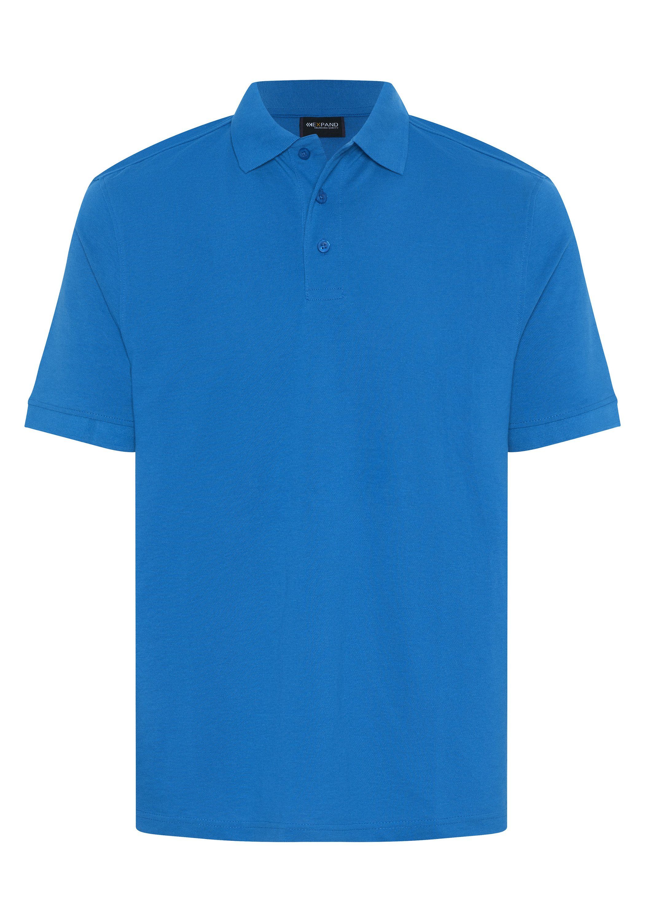 Expand Poloshirt royalblau strapazierfähig