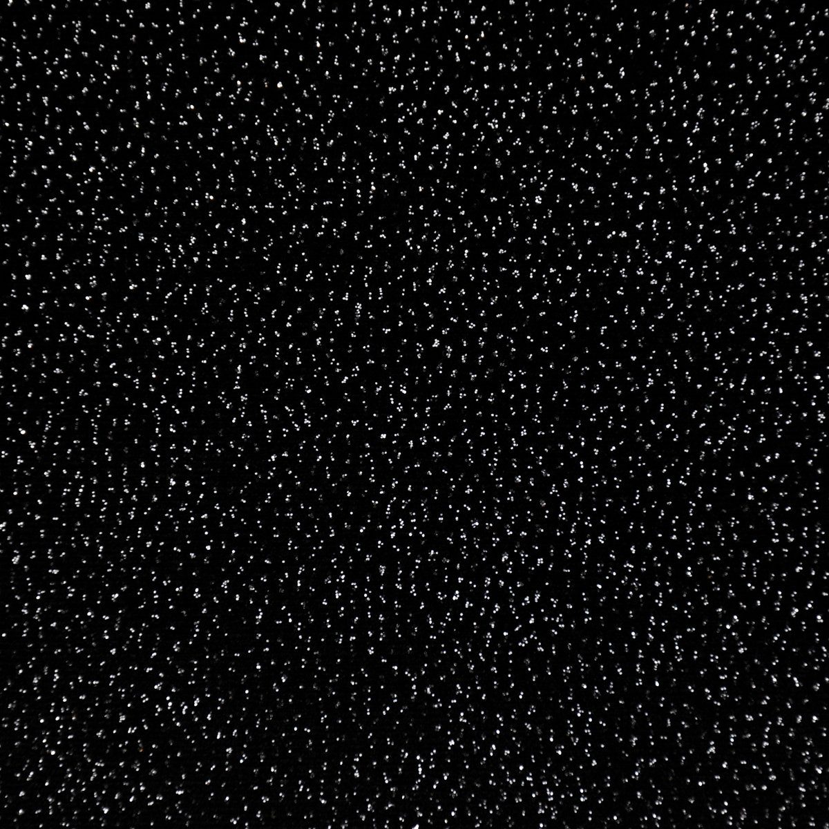 SCHÖNER LEBEN. Stoff Samtstoff Stretchsamt Glitzer schwarz silber 1,5m