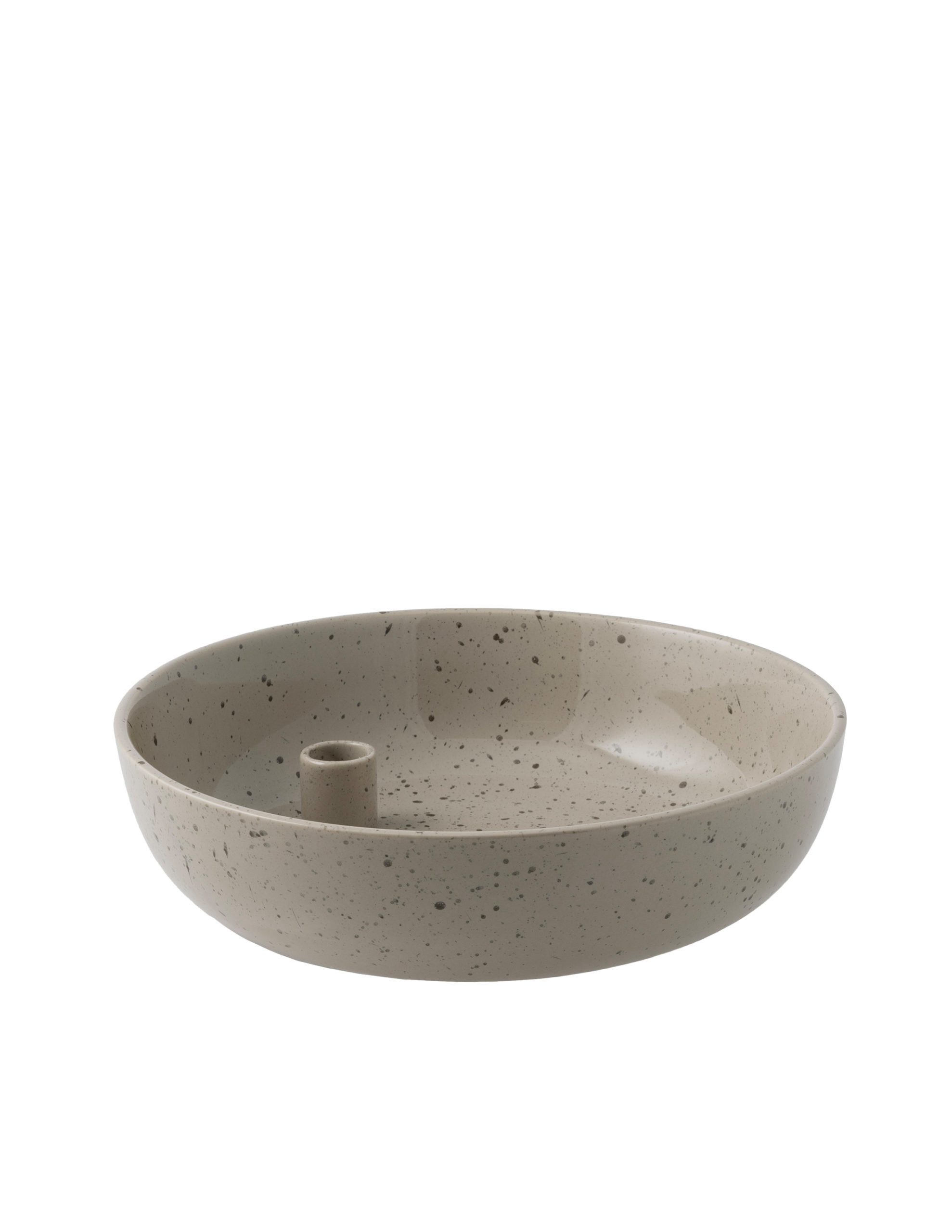 Storefactory Kerzenständer Kerzenhalter LIDATORP XL natur glänzend, Ø 26x7 günstig online kaufen