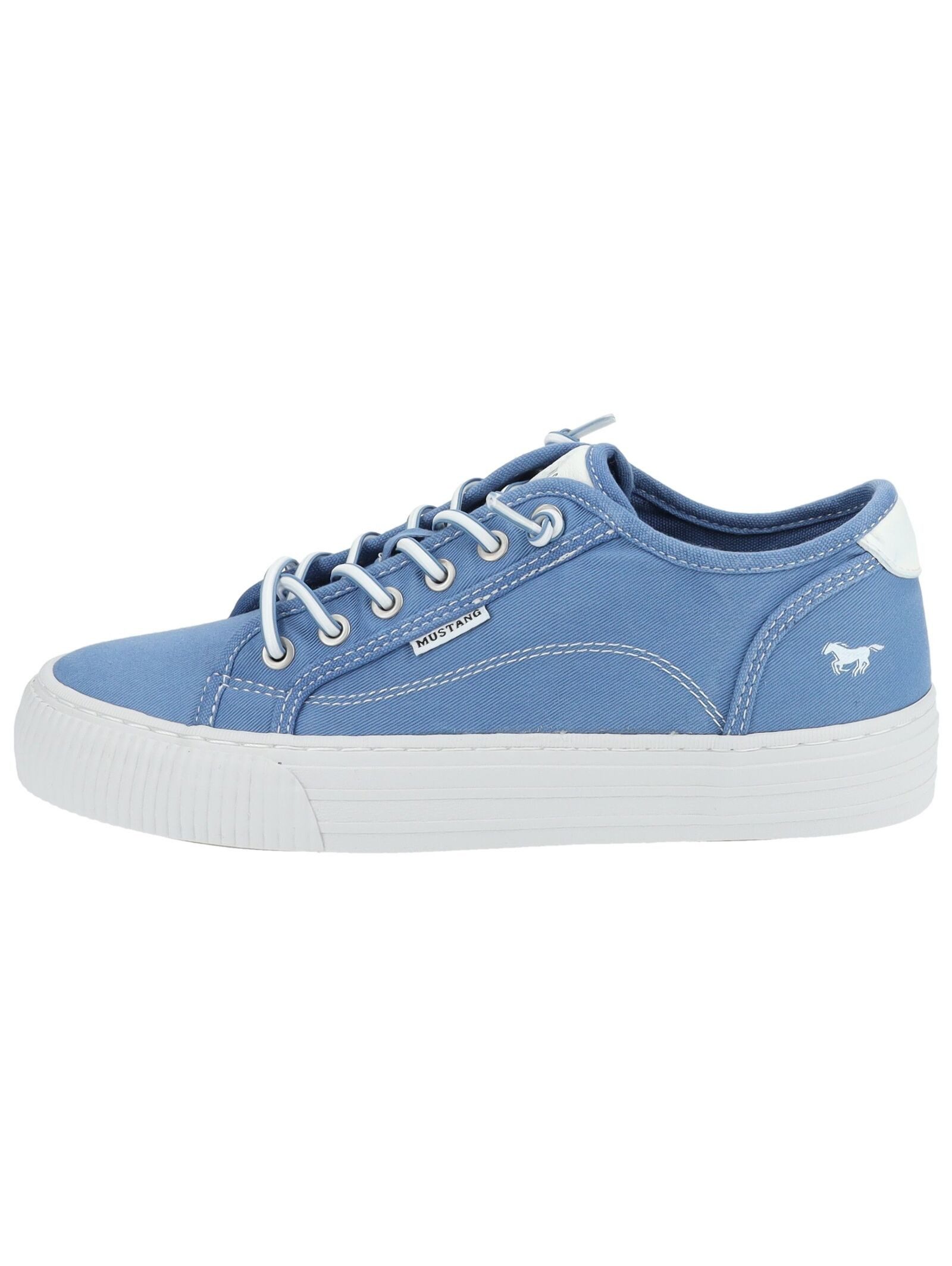 MUSTANG Sneaker Lederimitat/Textil . Sneaker (1-tlg)