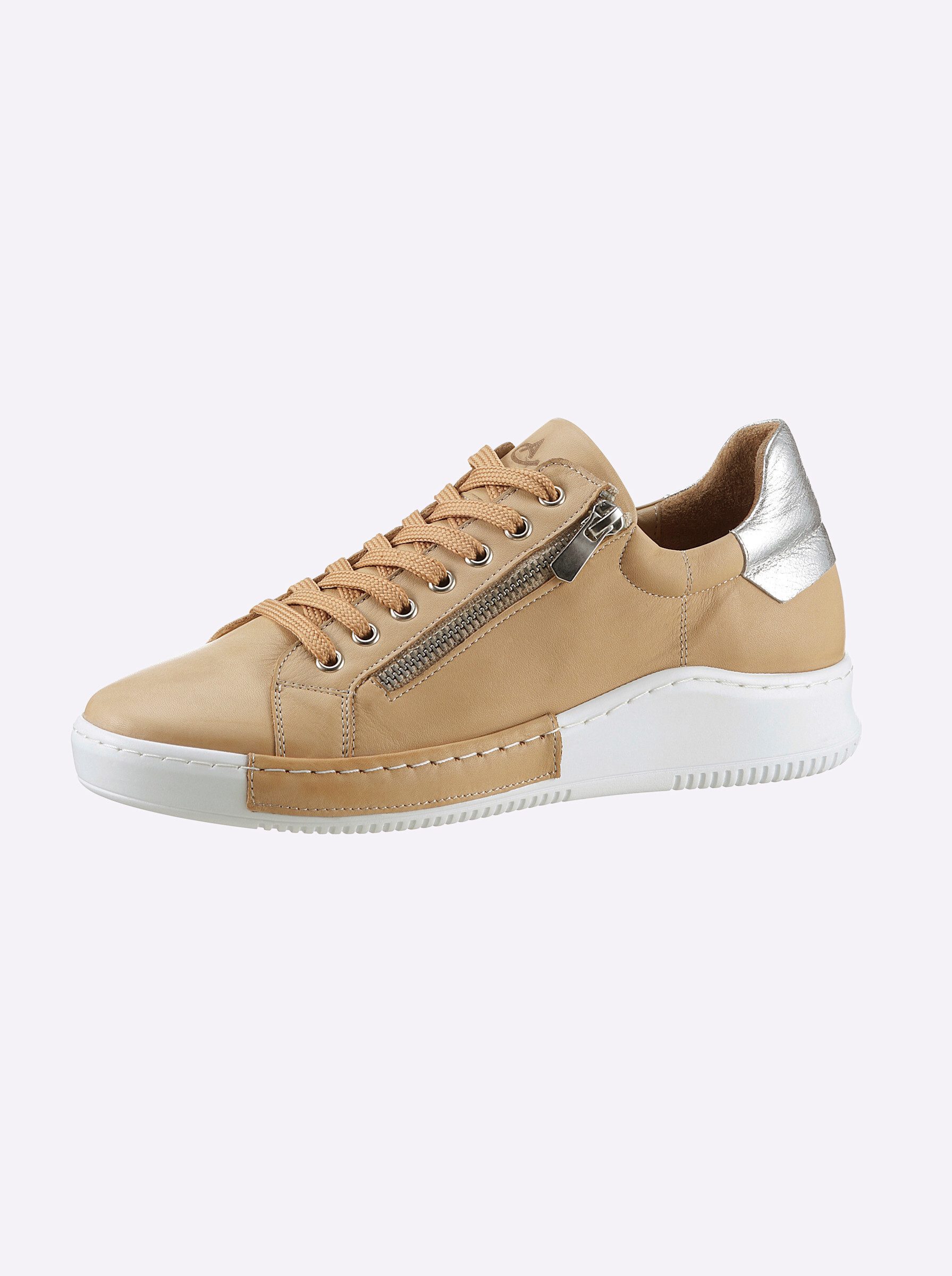 Andrea Conti Sneaker Bassa Donna Sneaker Pelle Liscia