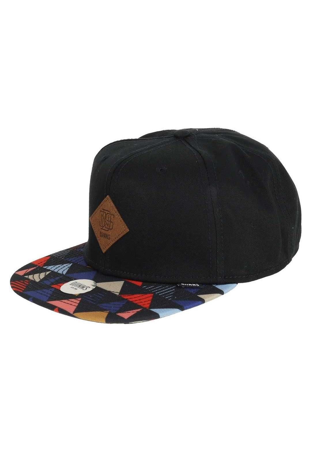 Djinns Snapback Cap Tricord Black 6 Panel Snapback Cap Djinns (1-St)