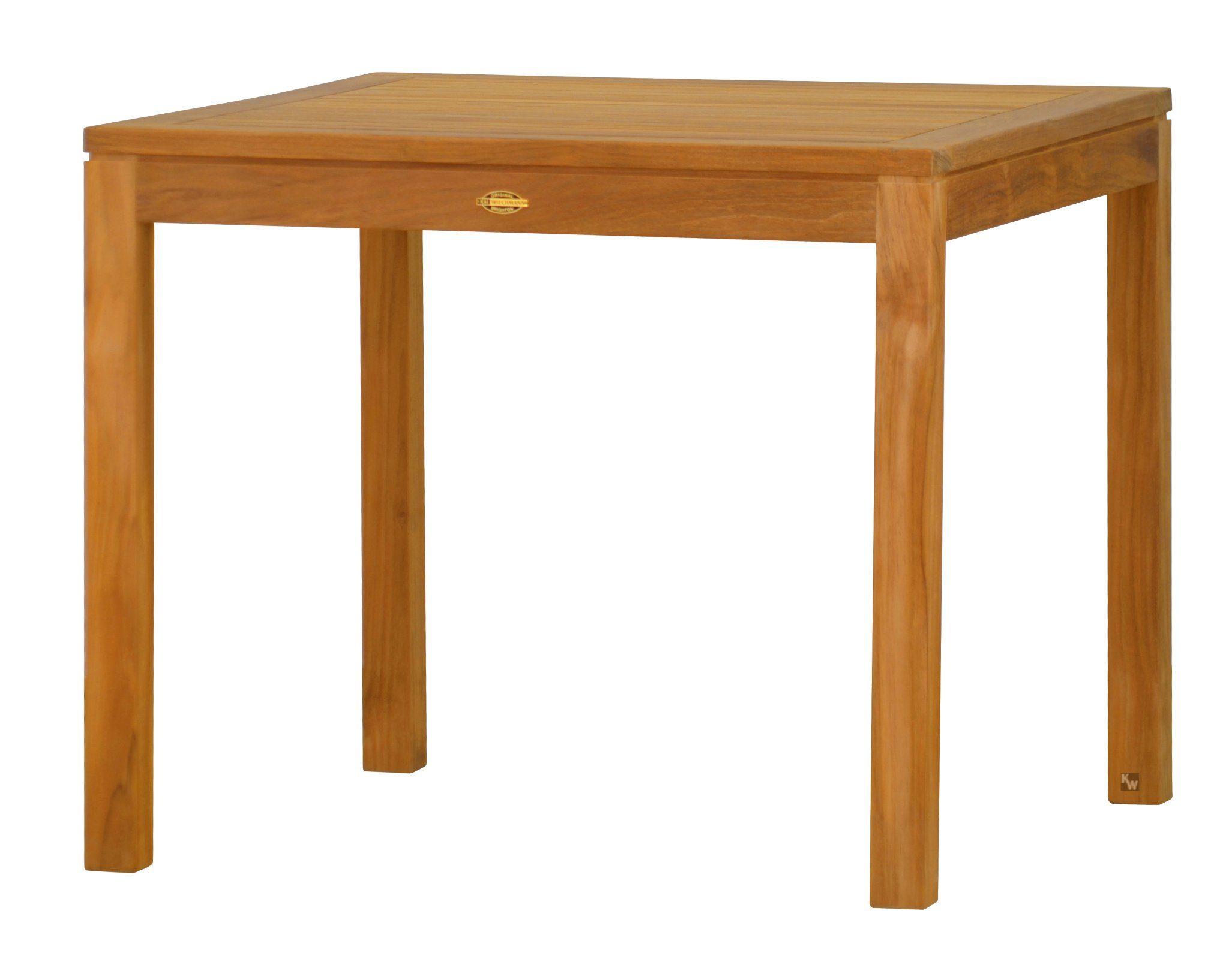 Kai Wiechmann Gartentisch Premium Teakholztisch als moderner Holztisch aus Teak, nachhaltiger und unbehandelter Teaktisch