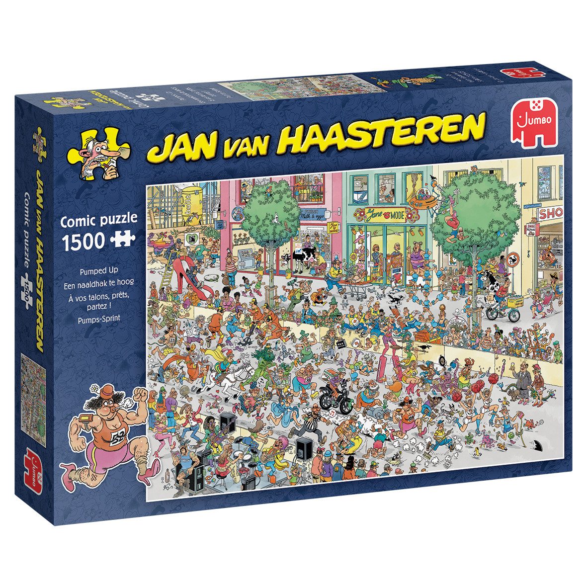 Jan van Haasteren Puzzle Jan van Haasteren, Pumps Sprint, 1500 Teile Puzzle günstig online kaufen