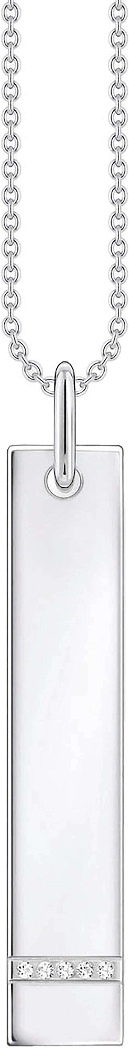 THOMAS SABO Kette mit Anhänger Tag mit ...