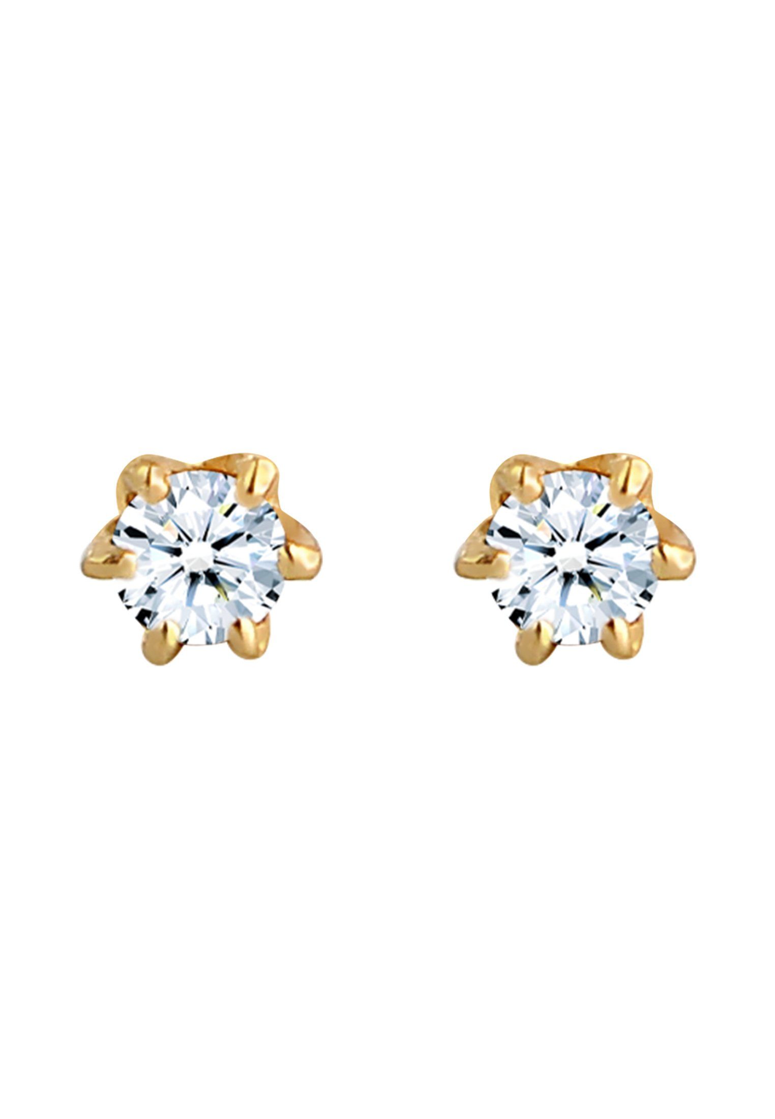 Elli DIAMONDS Paar Ohrstecker Ohrstecker Diamant günstig online kaufen
