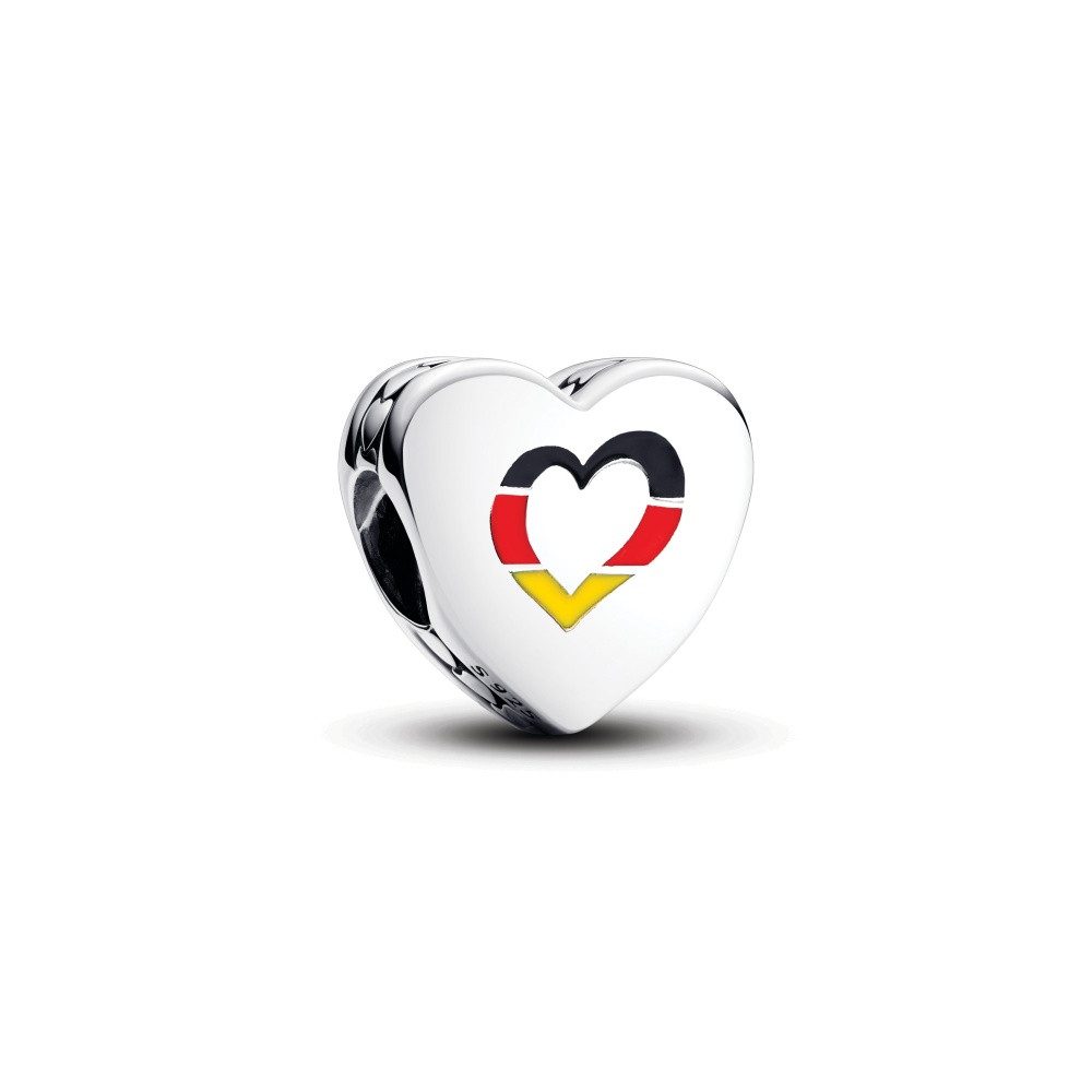 Pandora Charm-Einhänger Pandora Moments Deutsche Flagge Charm 792015C00_E076 (1-tlg)