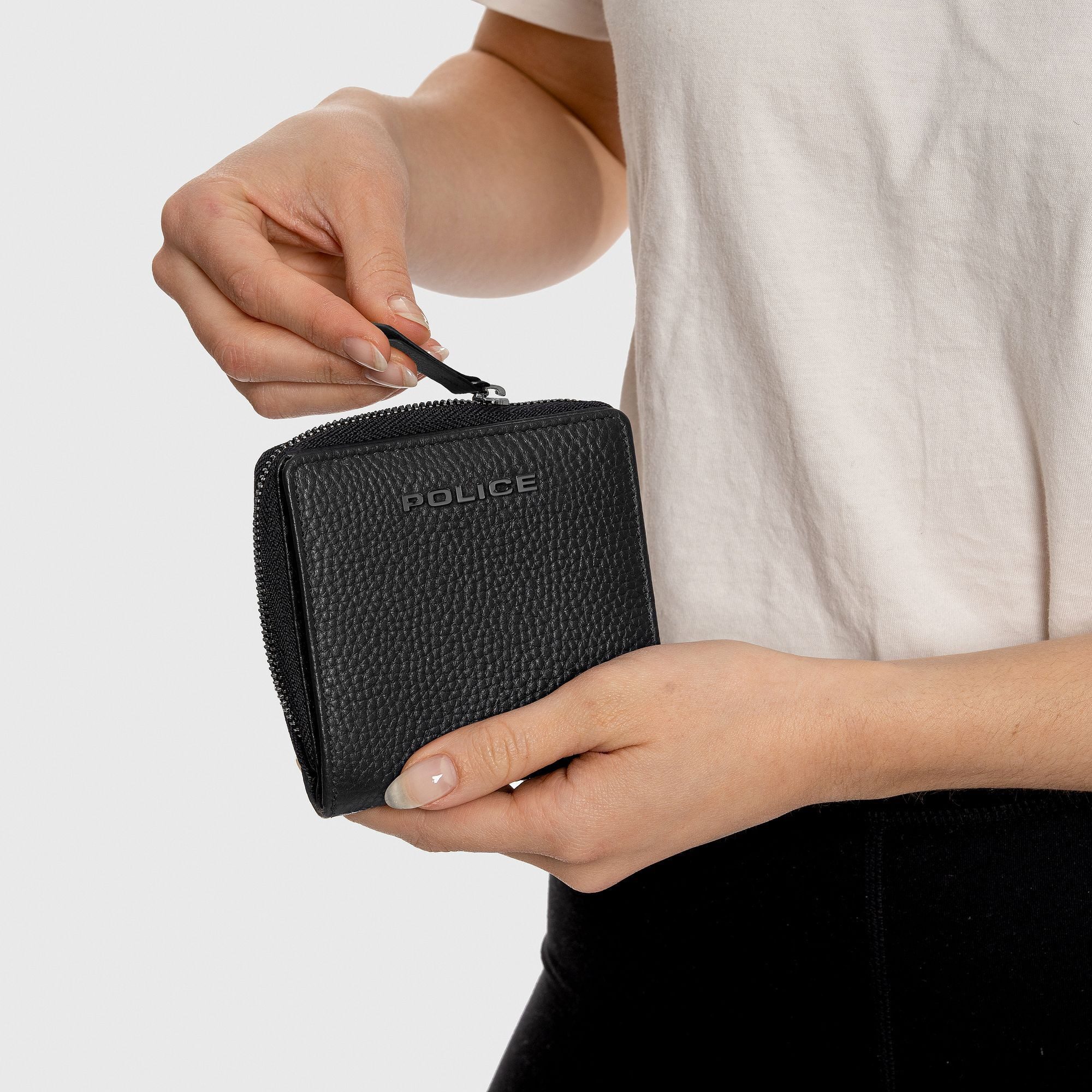 Police Geldbörse, Leder