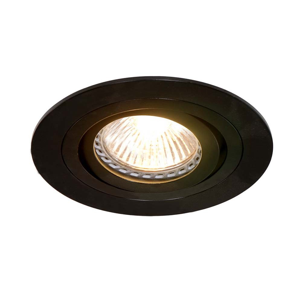 Steinhauer LIGHTING LED Einbaustrahler, Leuchtmittel nicht inklusive, Deckenstrahler Einbauleuchte Spot verstellbar Schlafzimmerleuchte