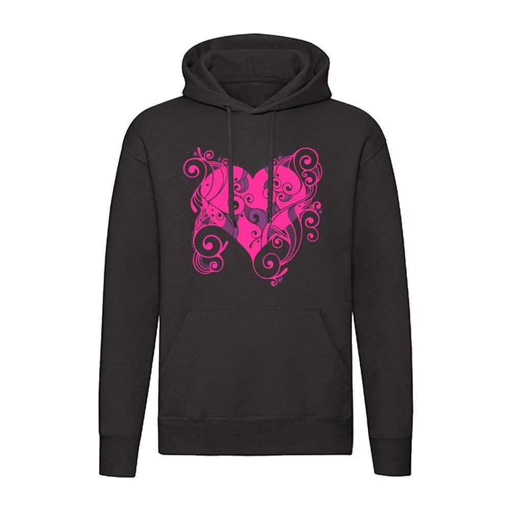 G-graphics Hoodie Herz Unisex mit Motiv aus unserer Pink-Purple-Collection