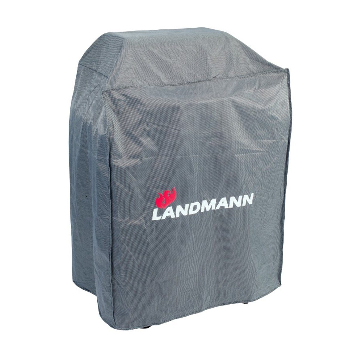 LANDMANN Grillabdeckhaube Wetterschutzhülle Premium 55x117x90cm grau, Wasserdicht UV-beständig atmungsaktiv & kältebeständig