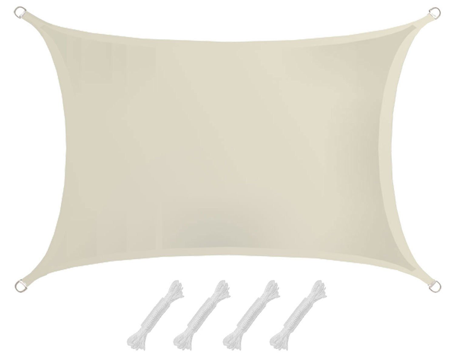ᐅ AMANKA Sonnensegel UPF50+ UV Sonnensegel 2x3 Polyester Rechteck