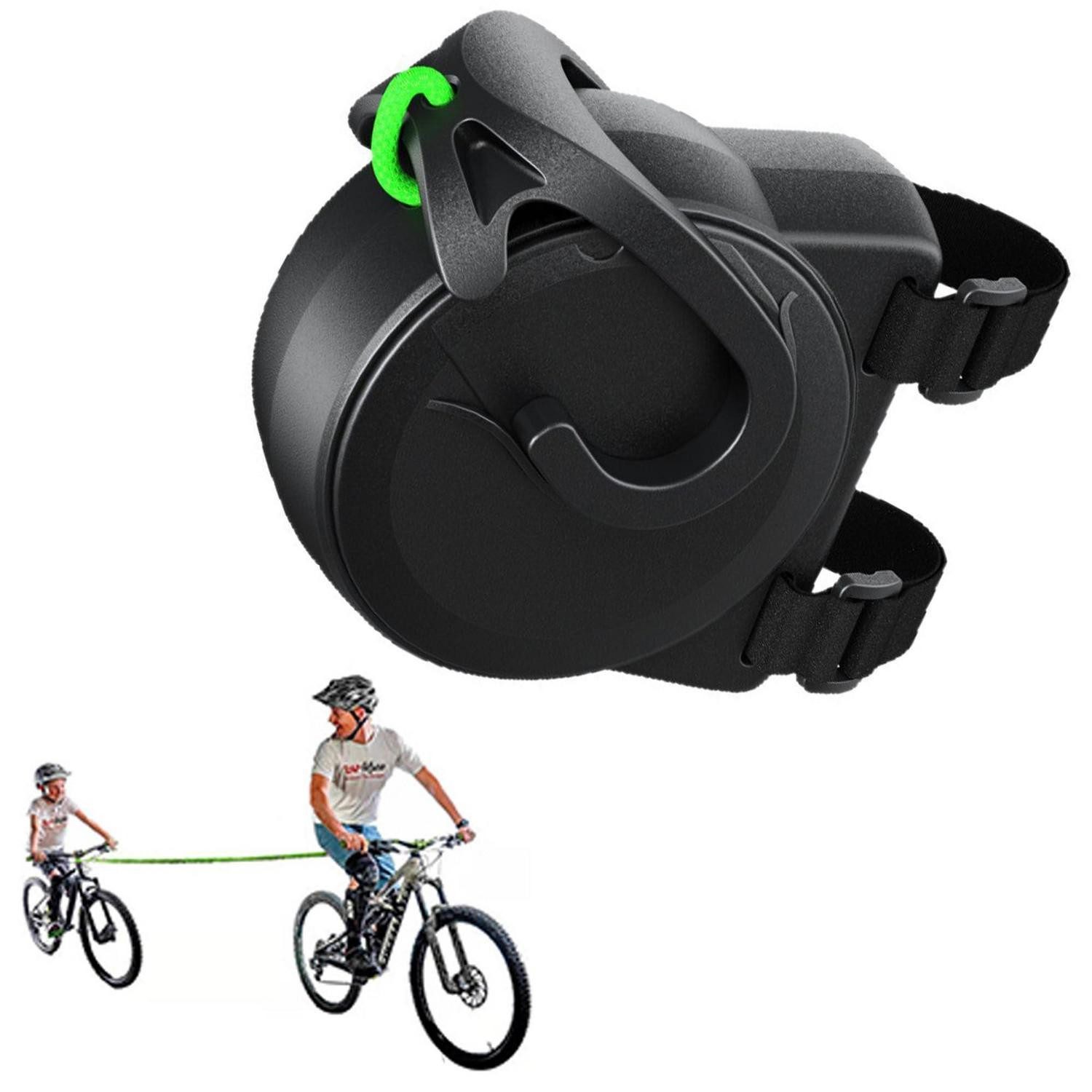 LuxusKollektion Abschleppseil Fahrrad Abschleppseil elastisch universal für Kinder- und Citybikes