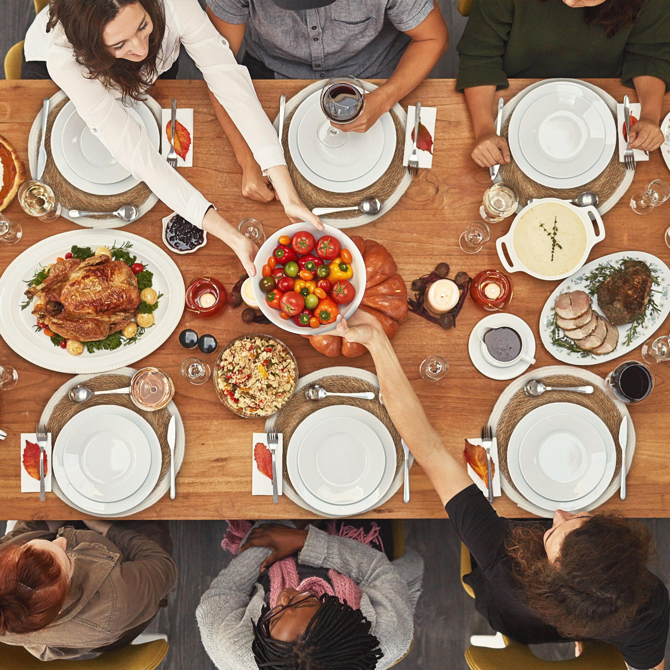 relaxdays Platzset Geflochtene Tischsets 6-teilig günstig online kaufen