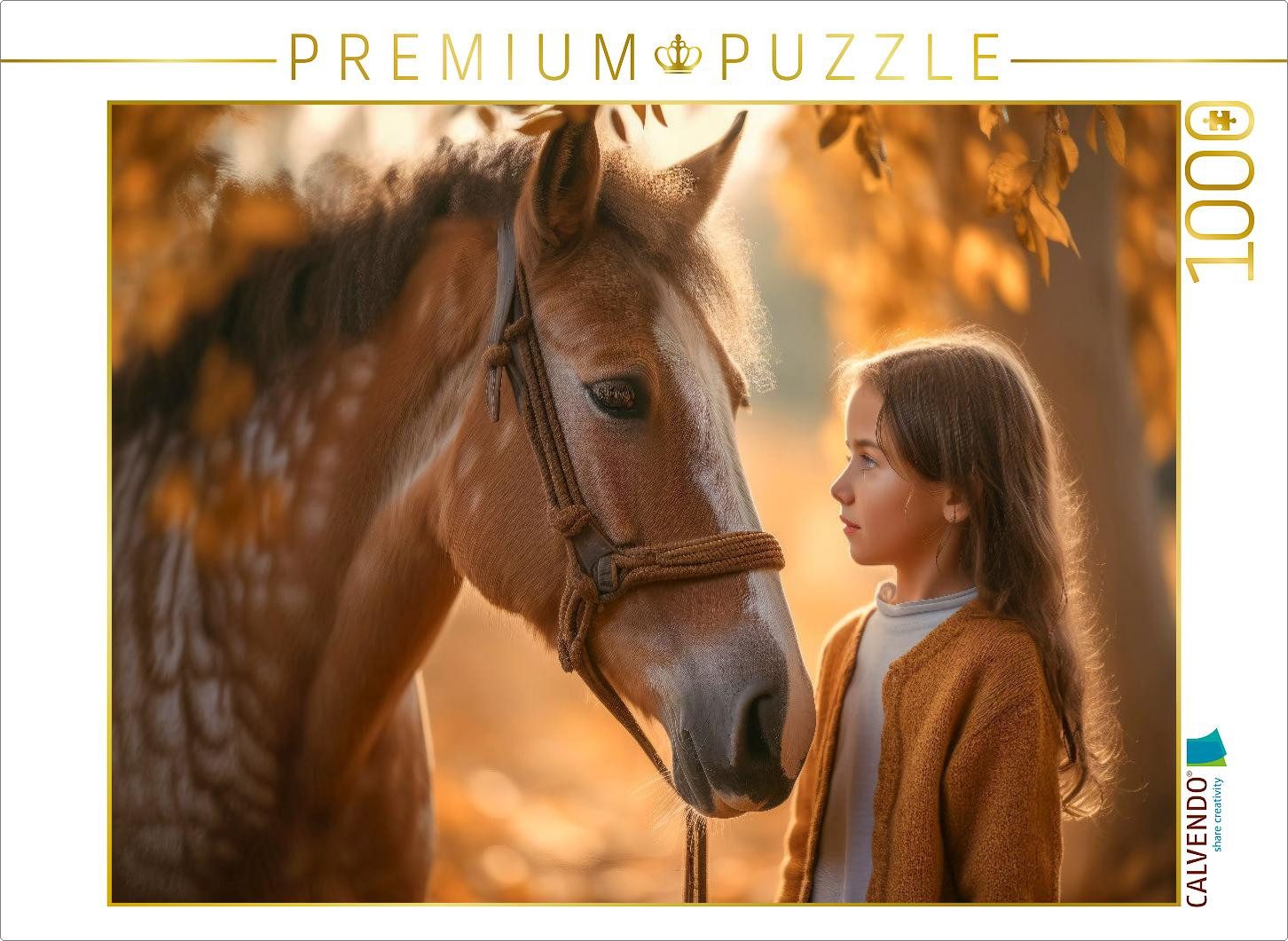 CALVENDO Puzzle CALVENDO Puzzle Mein Pferd, 1000 Teile Lege-Größe 64x48cm Foto-Puzzle, 1000 Puzzleteile