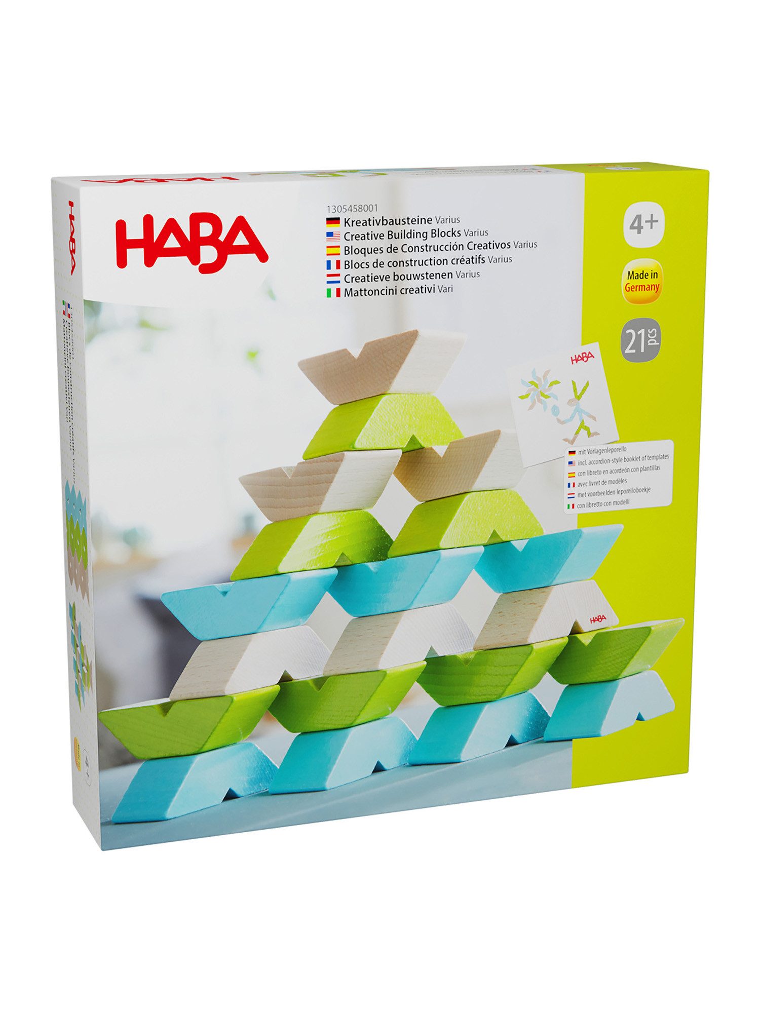 Haba 3D-Legespiel Varius Spielbausteine, unisex neutral