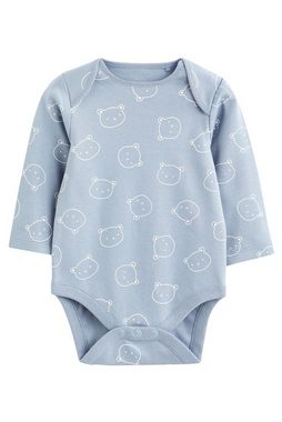 Next Langarmbody 4er-Pack Baby-Bodysuits mit langem Arm (4-tlg)