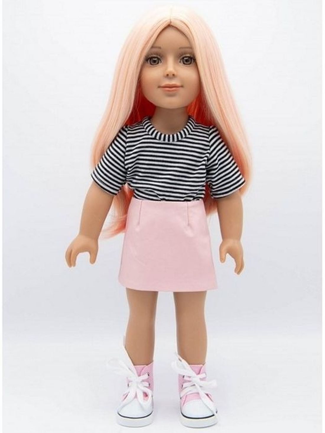 I´m a Girly Puppenkleidung Puppen Rock kurzer Rock in rosafarben Puppenbekl günstig online kaufen