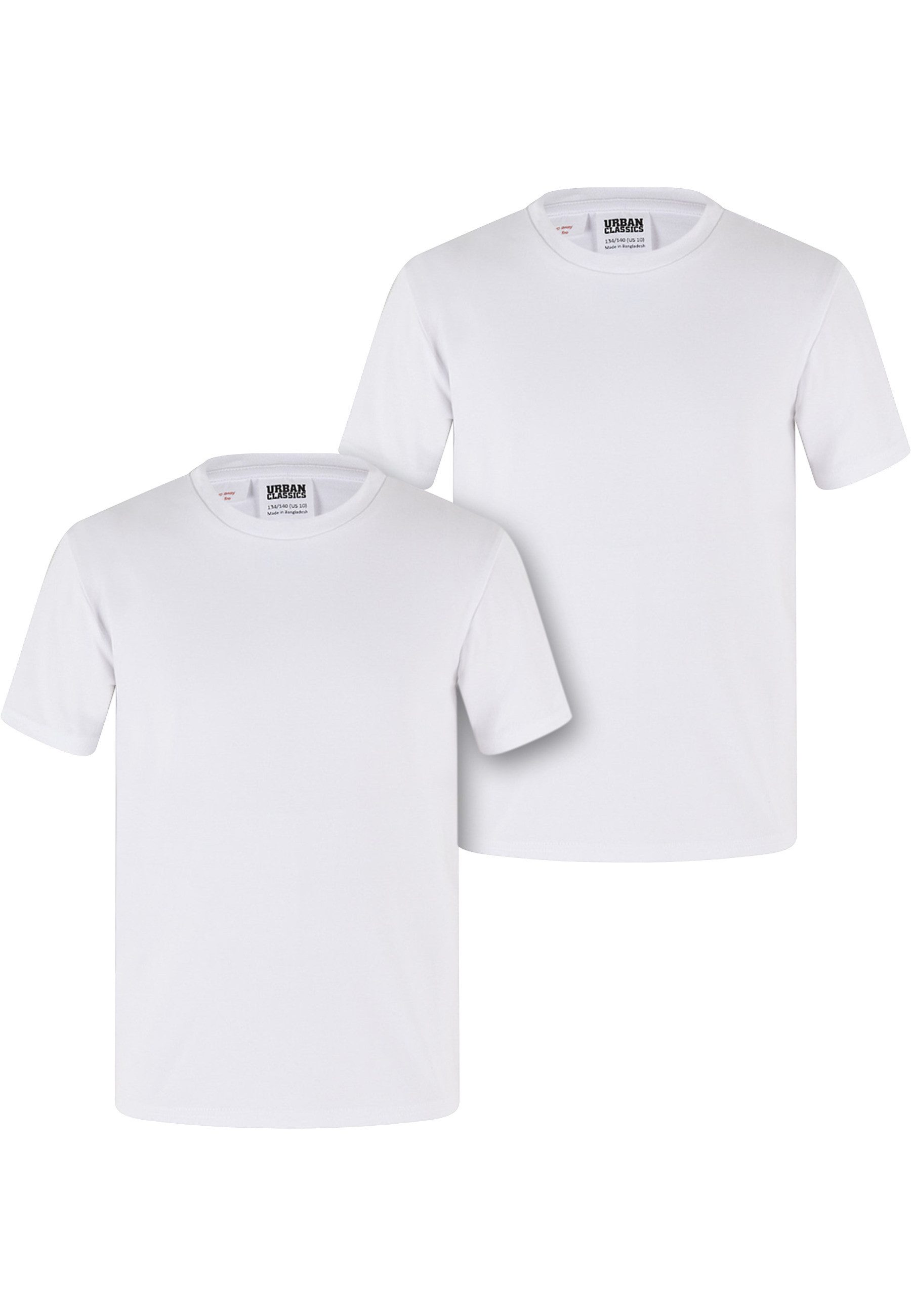 T-Shirt Urban Classics Girls Stretch Jersey Tee 2-Pack