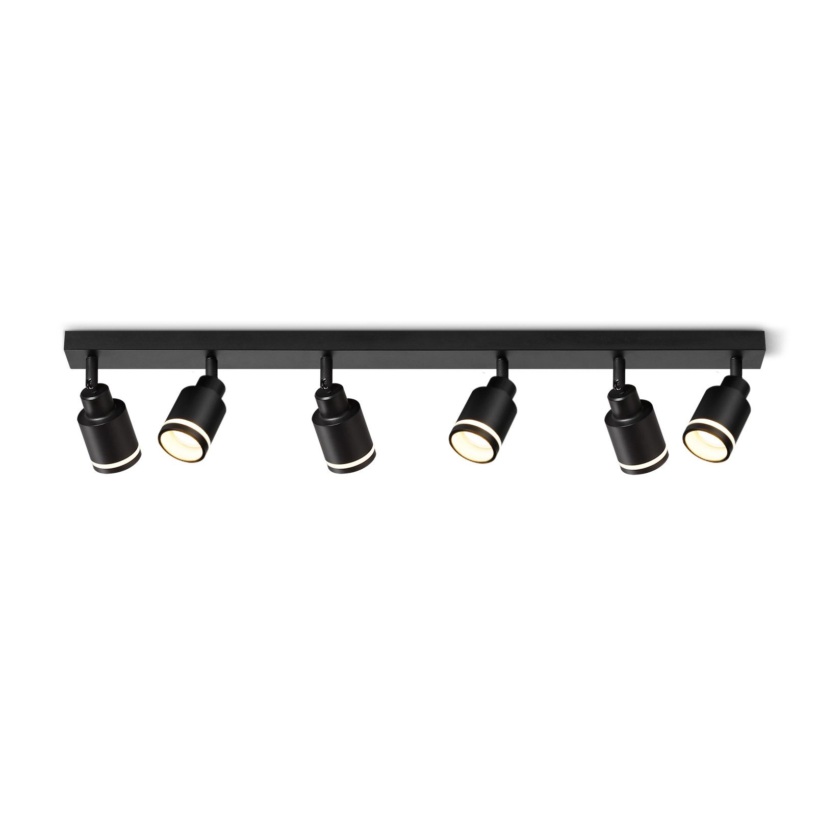 ZMH Deckenstrahler 6 Flammig Schwenkbar355° Deckenspots günstig online kaufen