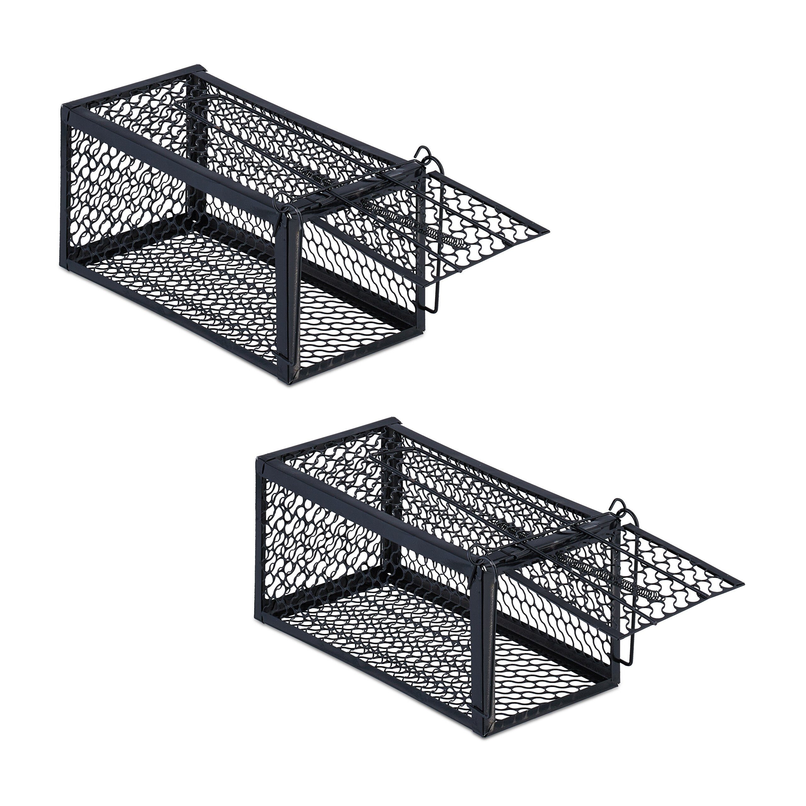Lebendfalle Mäuse und Ratten 2er Set