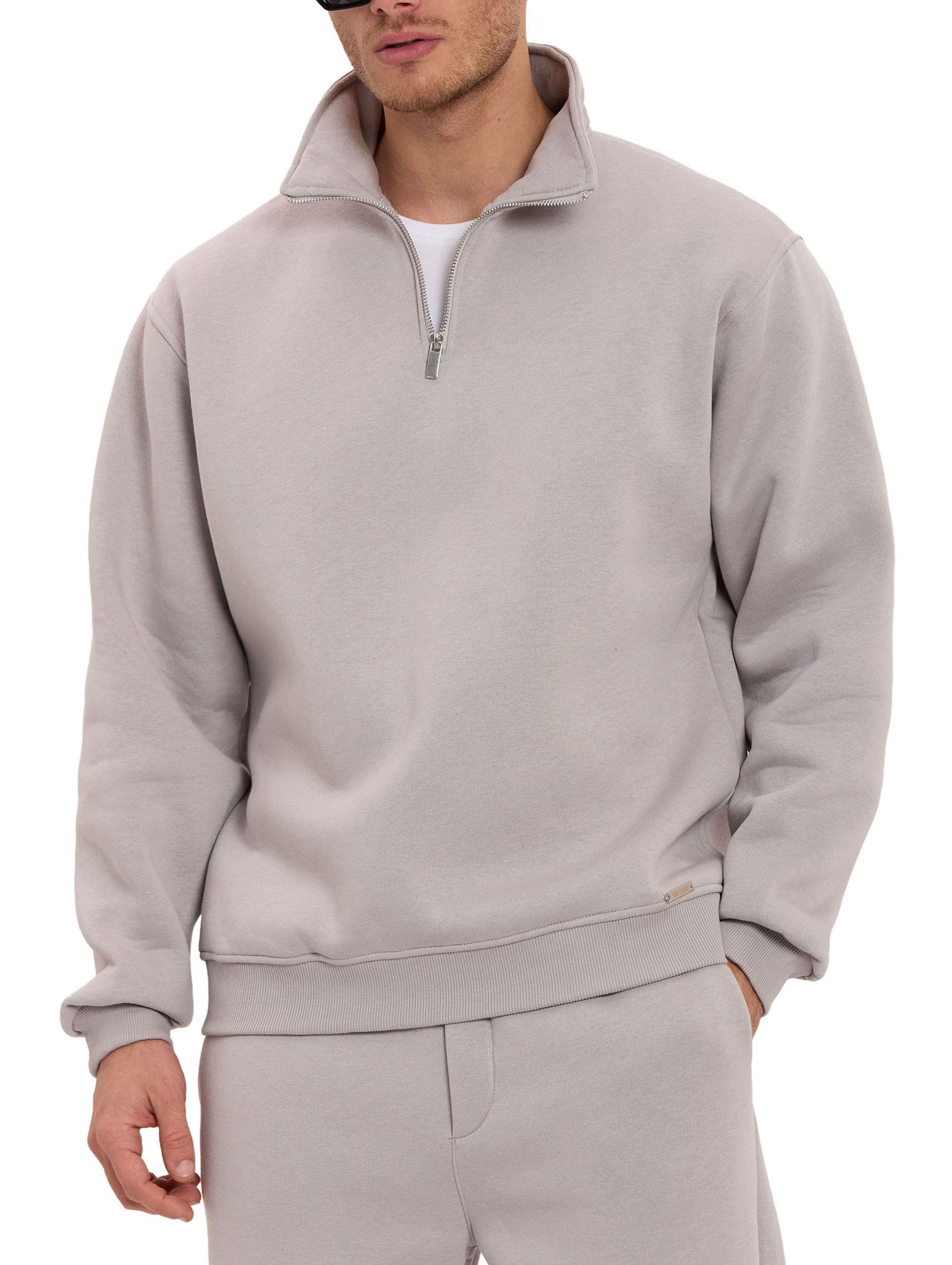 RedBridge Jogginganzug mit Stehkragen und Half Zip Pflegeleichte Loungewear (Set, 2-tlg)