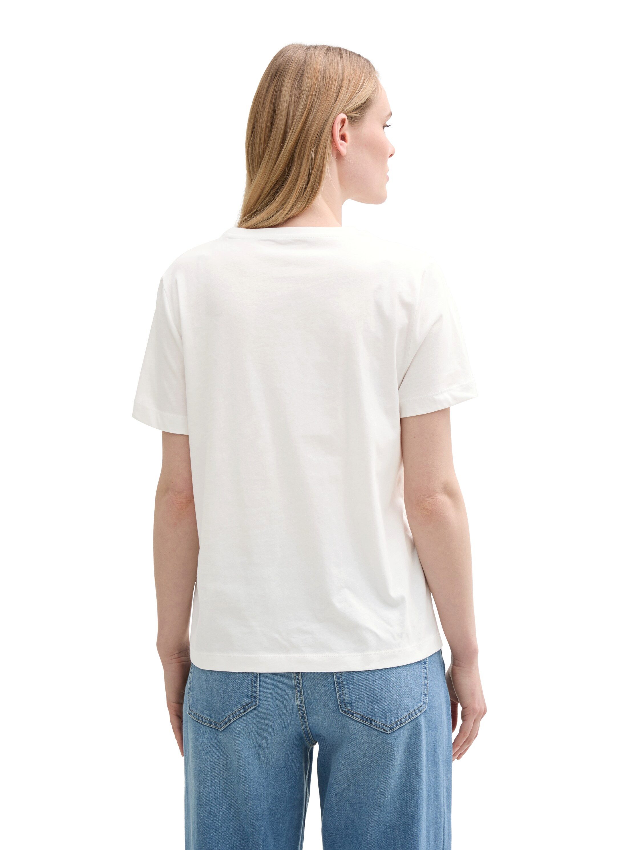 TOM TAILOR T-Shirt mit Frontprint günstig online kaufen